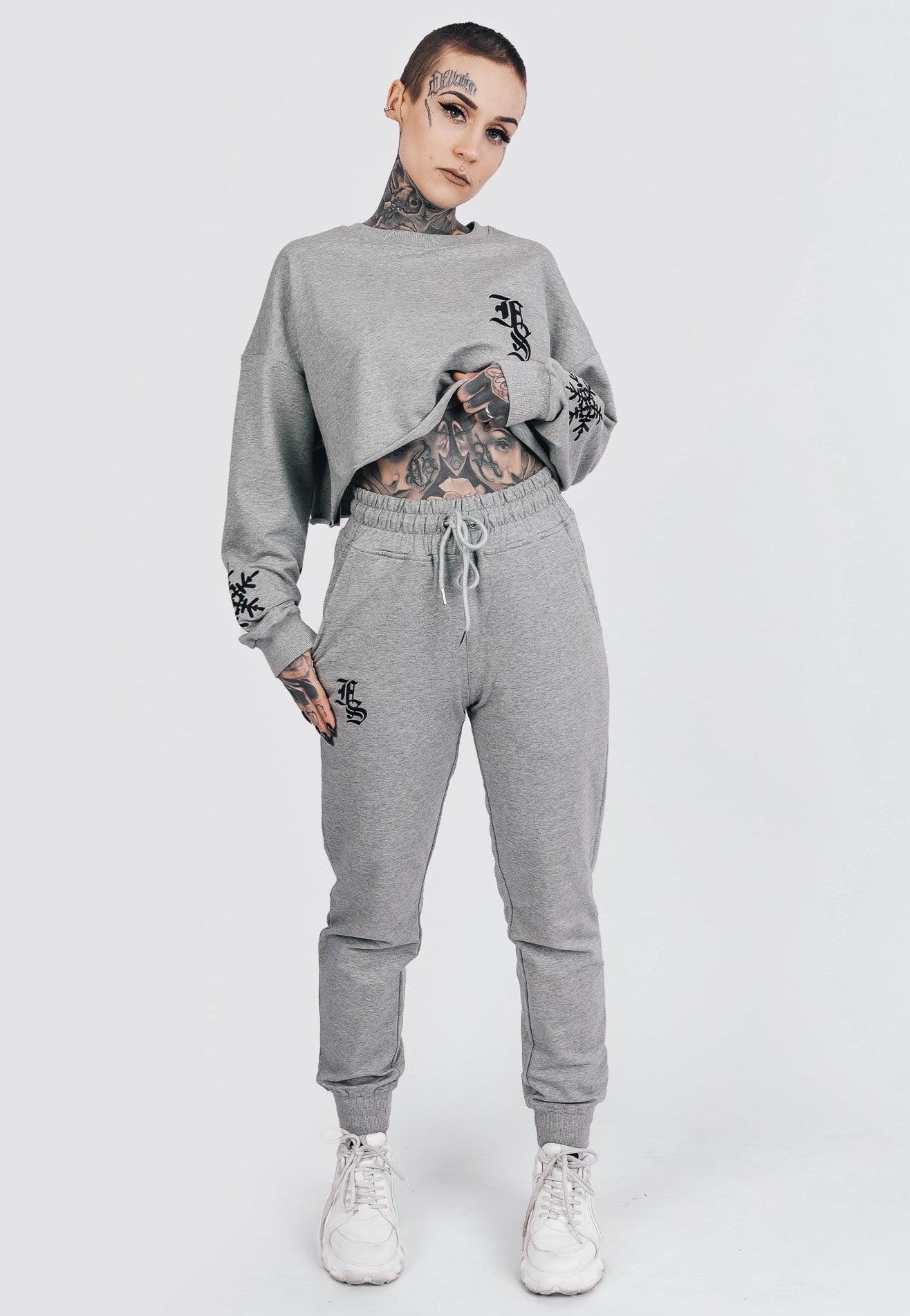 The Frost Wear - Imperial Lounge Heather Grey - Sweat Pants | Women-Image