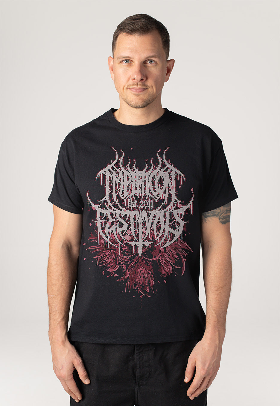 Impericon Festival - Black Metal Est 2011 Flowers - T-Shirt | Men-Image