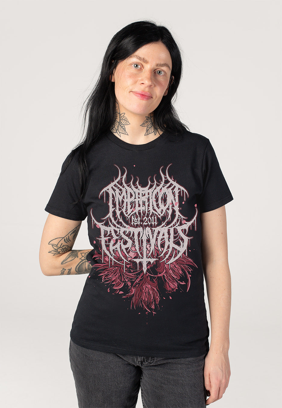 Impericon Festival - Black Metal Est 2011 Flowers - T-Shirt | Women-Image