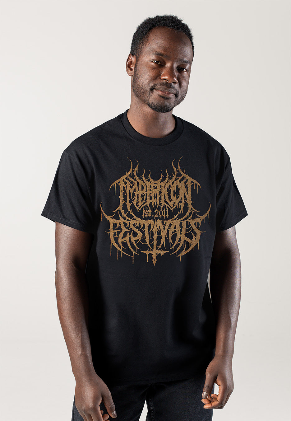 Impericon Festival - Gold Black Metal Est 2011 - T-Shirt | Men-Image