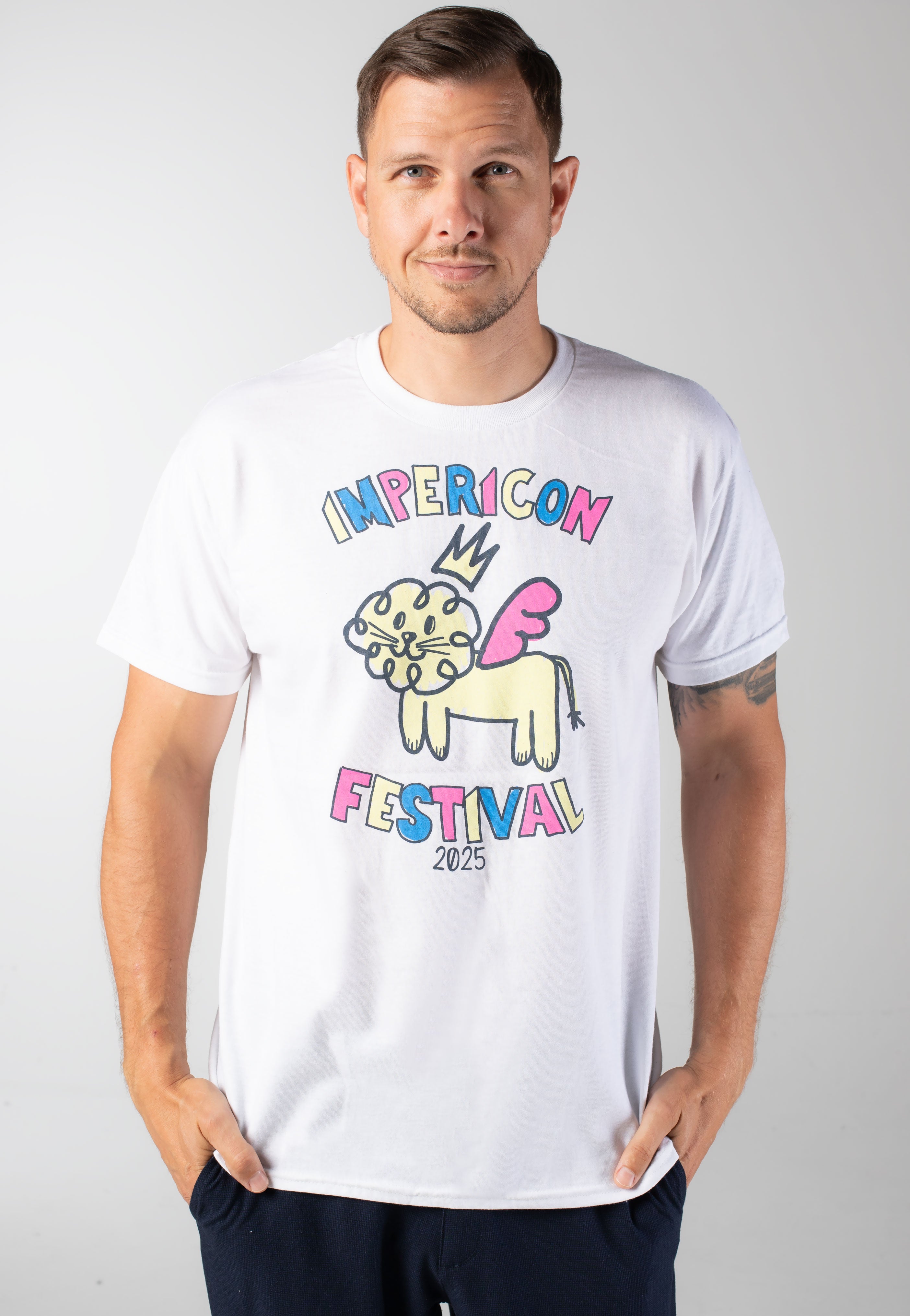 Impericon Festival - Kiddie Lion 2025 White - T-Shirt | Men-Image