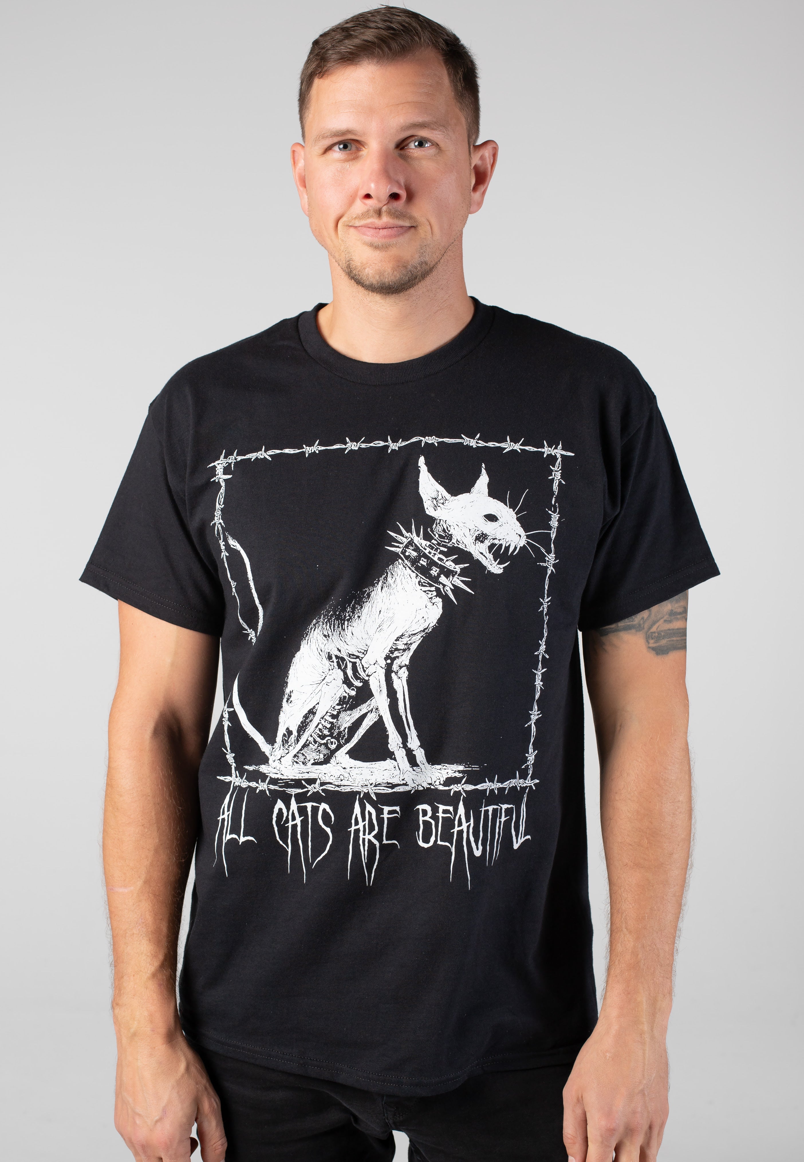 Impericon Merchandise - All Cats Are Beautiful GID - T-Shirt | Neutral-Image