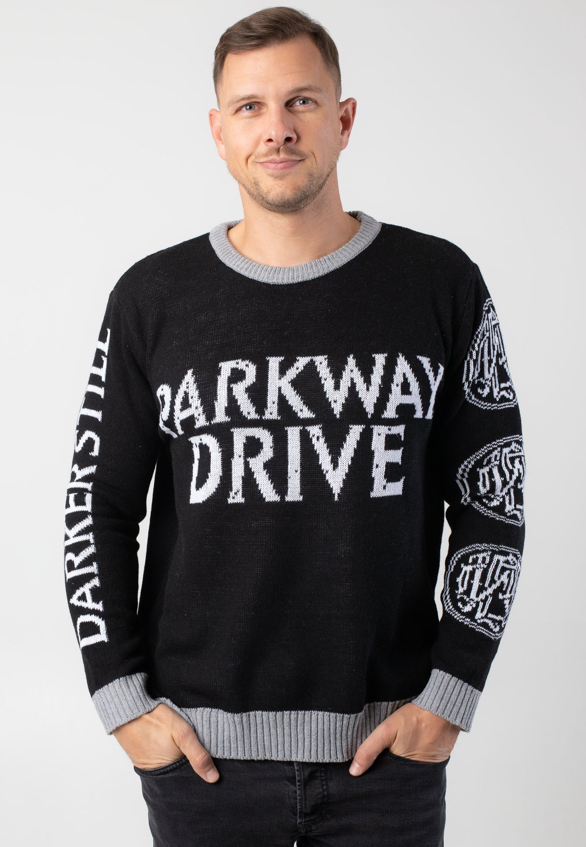 Parkway Drive Darker Still Winter Knit Pull-over | Men-Image