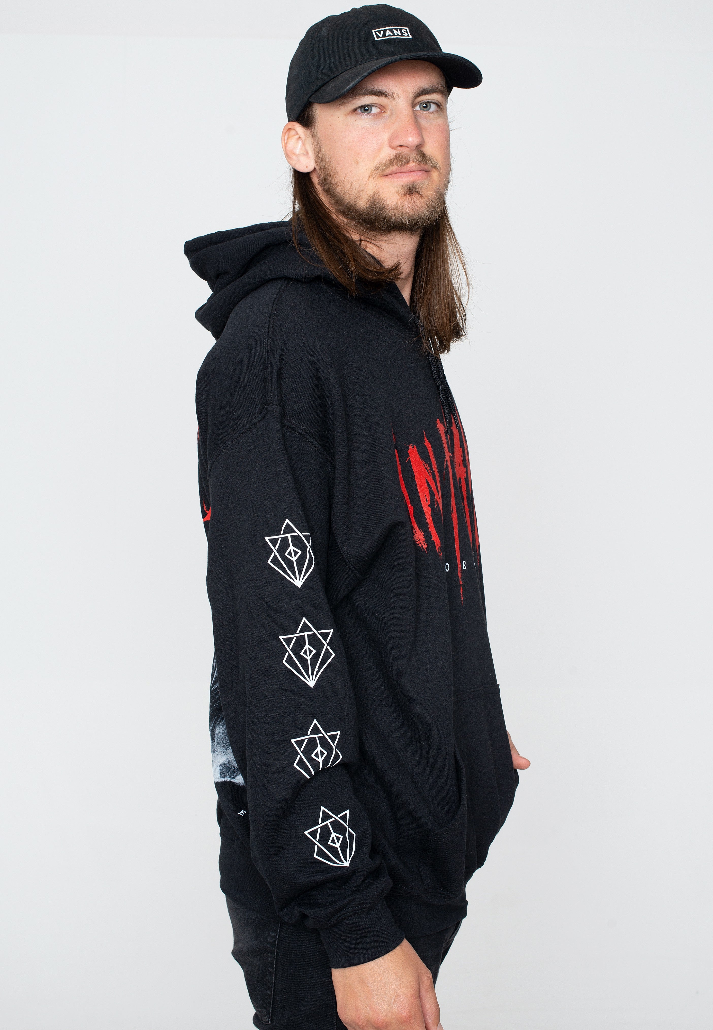 本日限定 CHALLENGER Flames Hoodie GRAY - CHALLENGER FLAMES HOODIE 