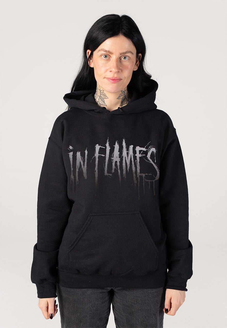 In Flames - Jester Drip - Hoodie | Women-Image