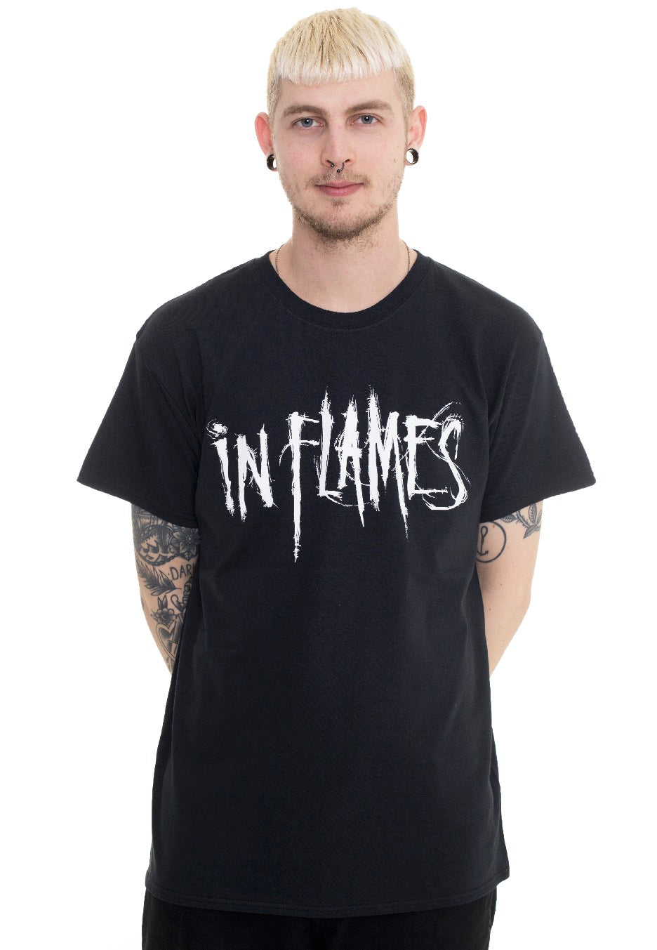 In Flames Logo - T-Shirt