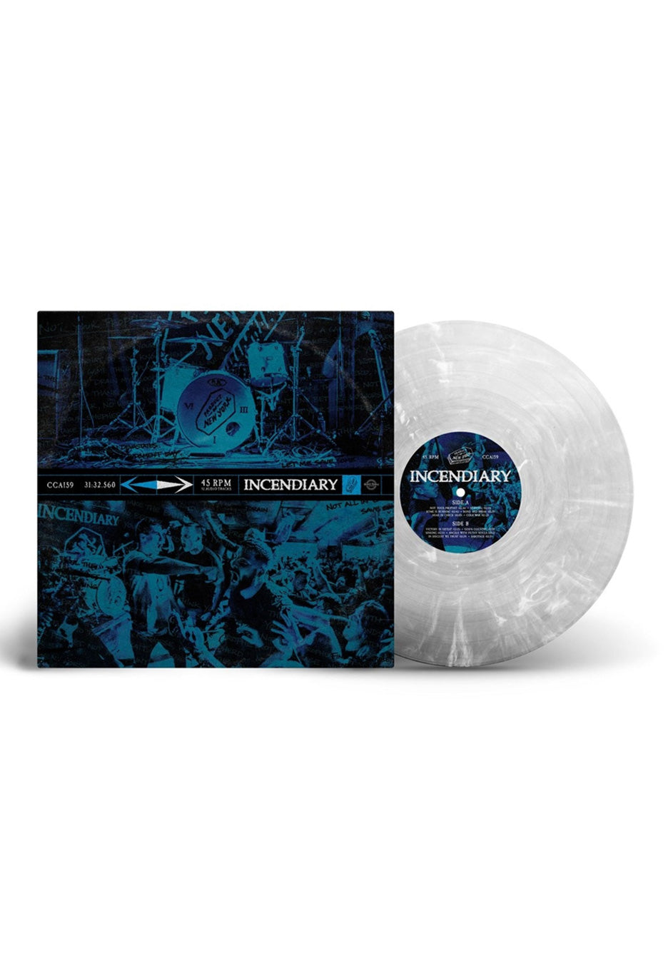 Incendiary - Product Of New York Ltd. Clear/White - Marbled Vinyl | Neutral-Image