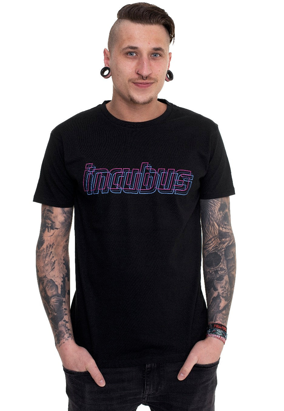 Incubus - Trippy Neon - T-Shirt | Men-Image