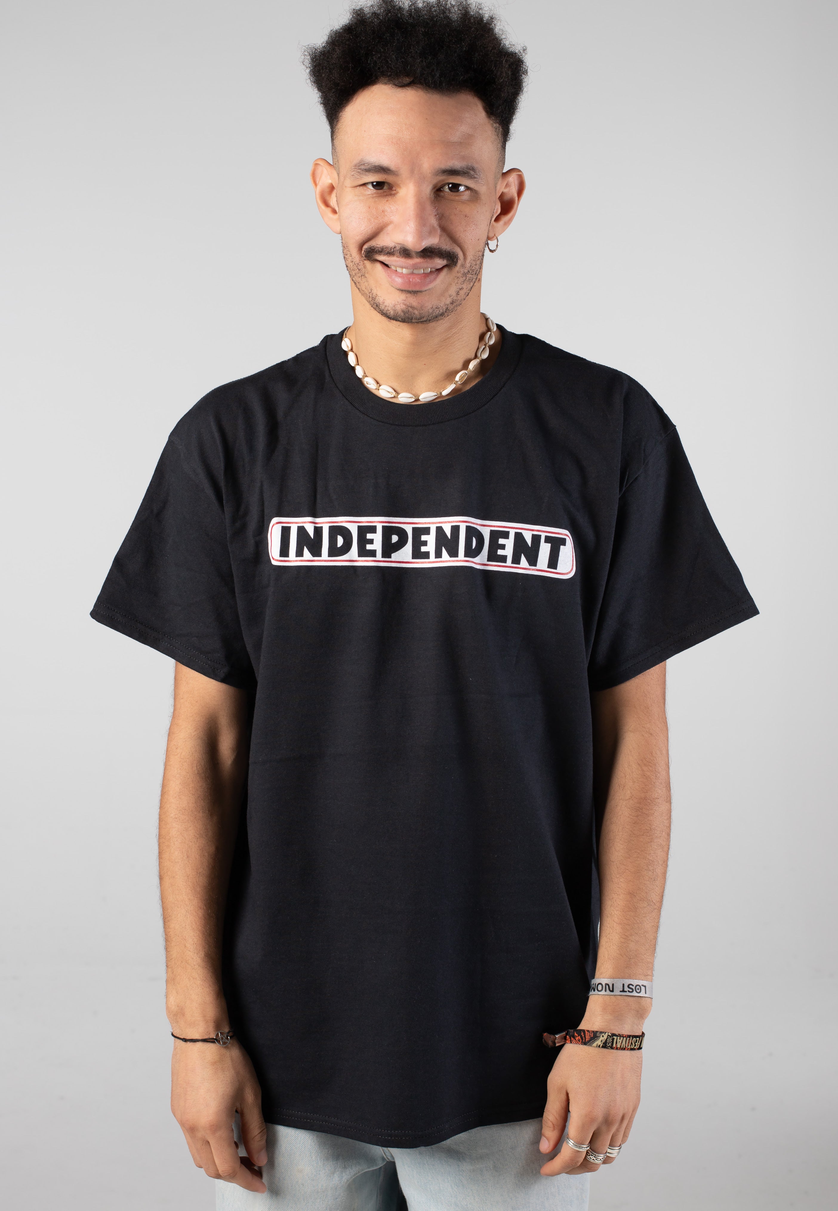 Independent - Bar Logo Black - T-Shirt | Men-Image