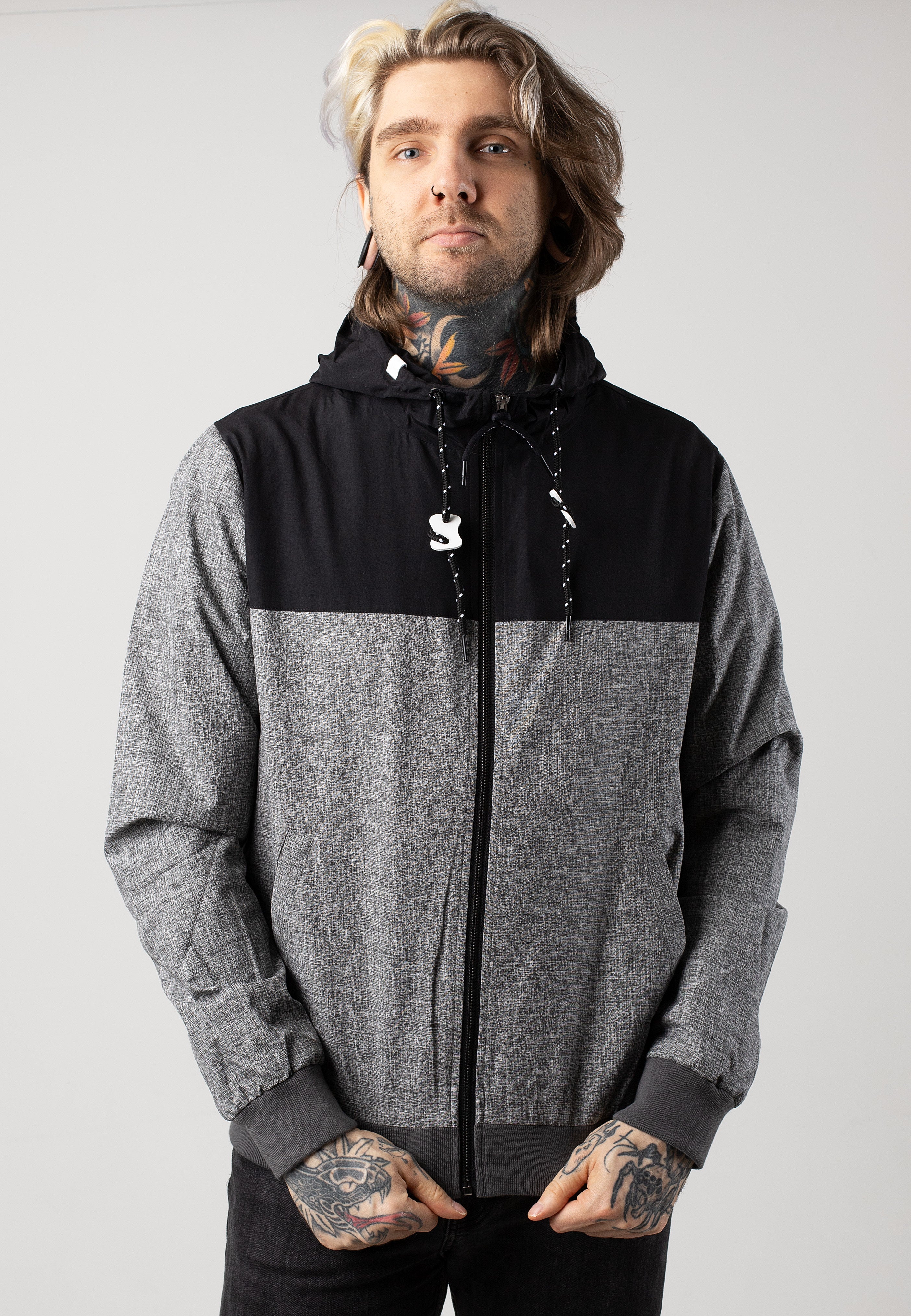 Indicode - Brushwood Black - Jacket | Men-Image