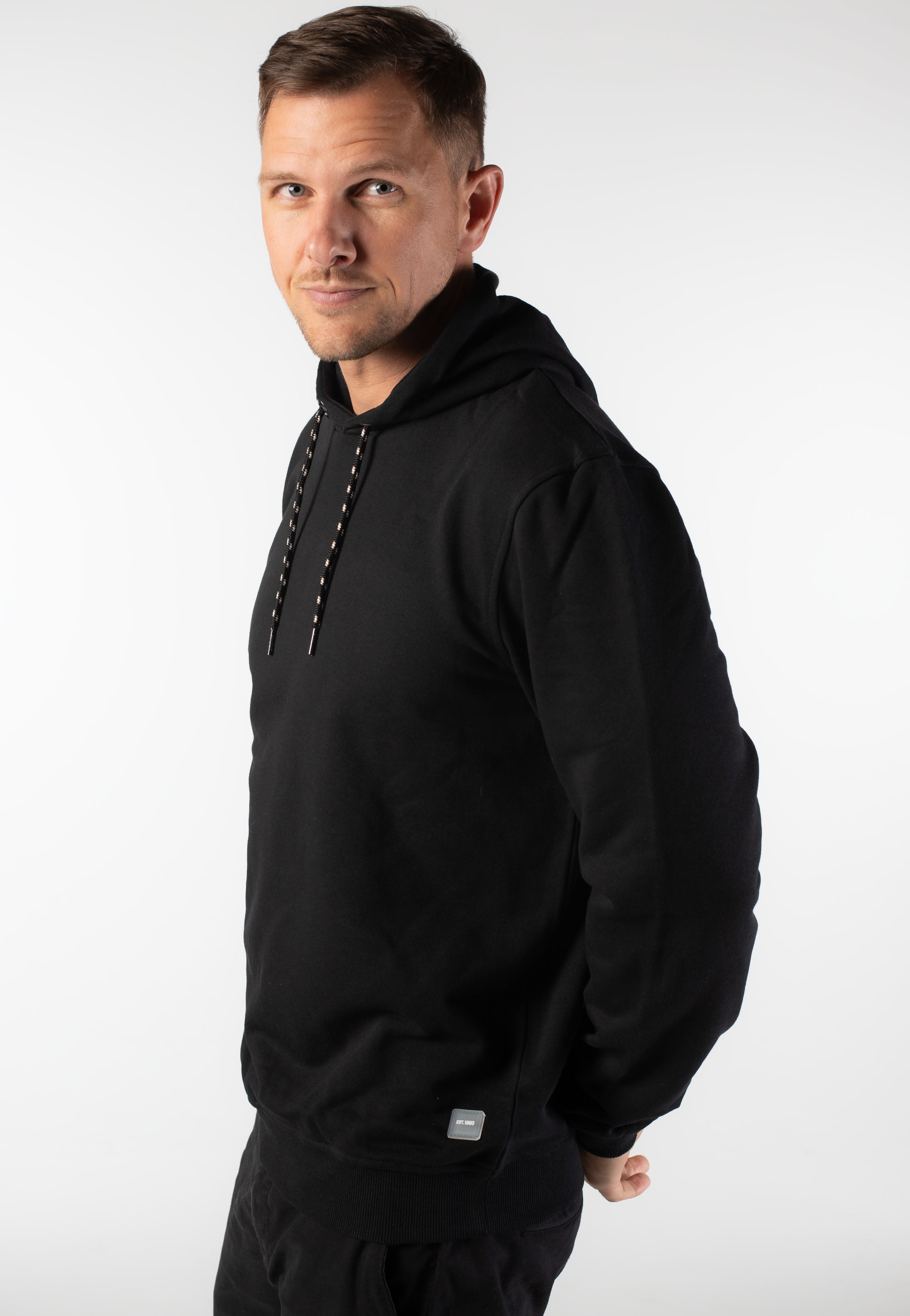 Indicode - Fenjal Black - Hoodie | Men-Image