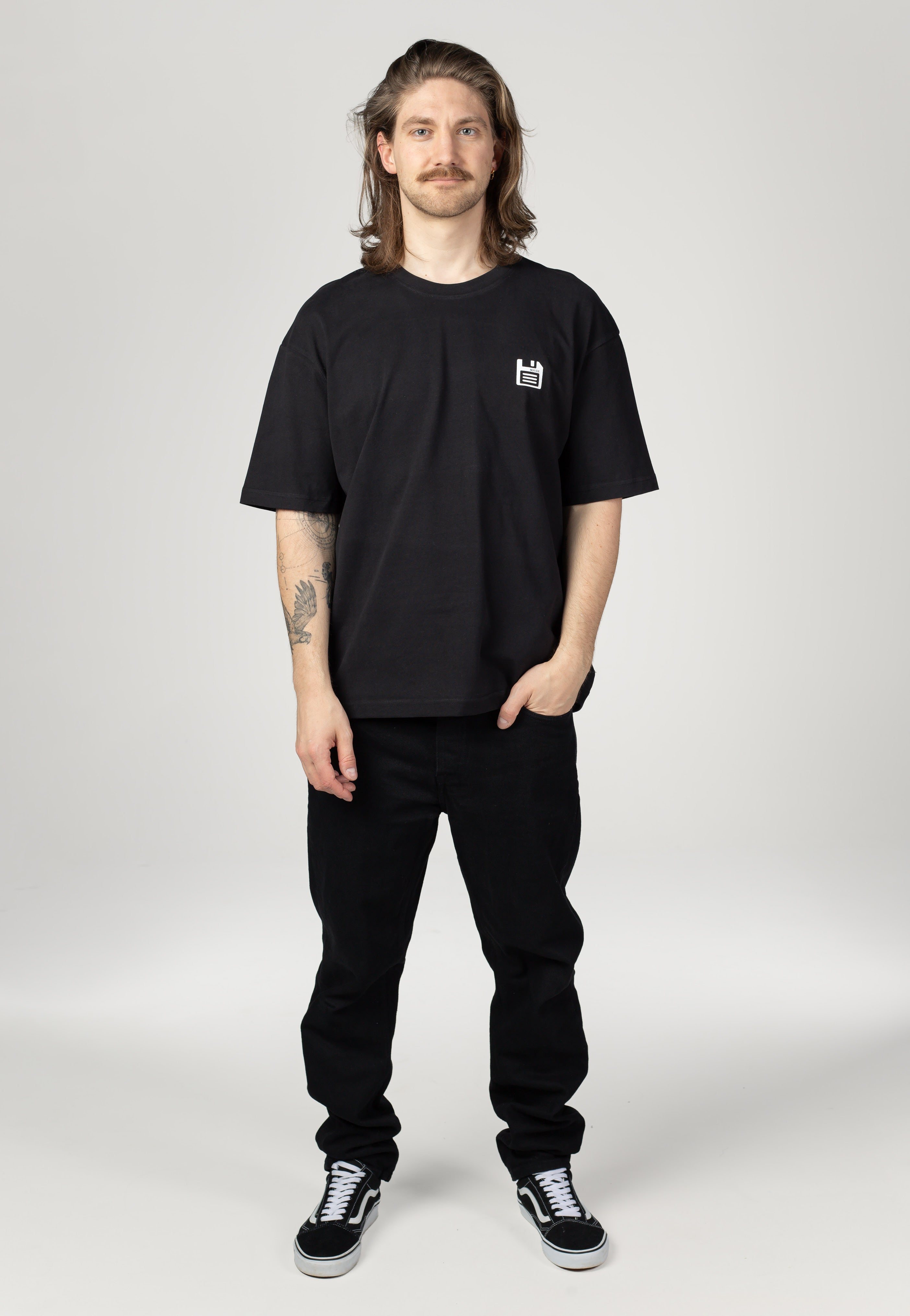 Indicode - Four O Four Jet Black - T-Shirt | Men-Image