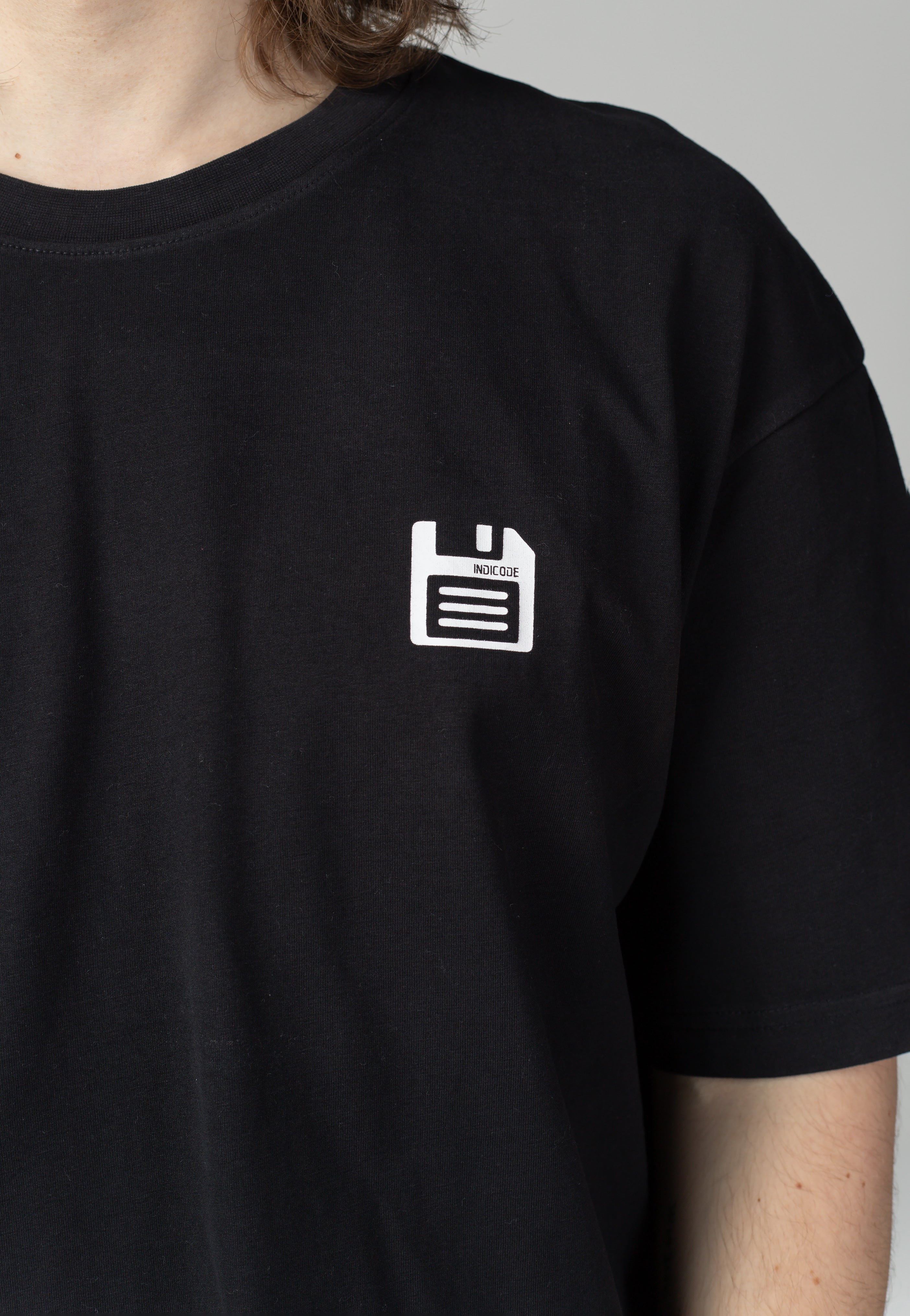 Indicode - Four O Four Jet Black - T-Shirt | Men-Image