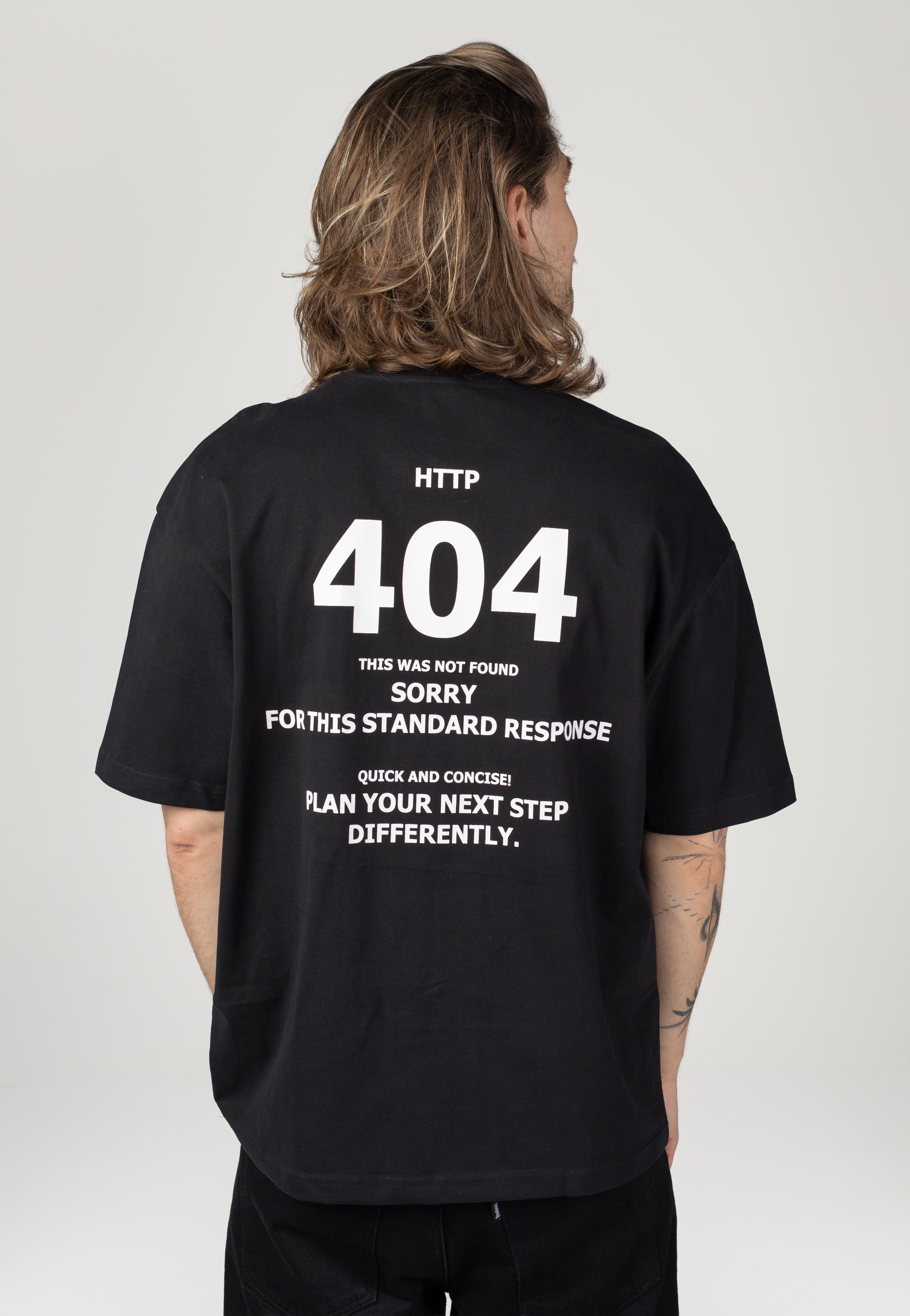 Indicode - Four O Four Jet Black - T-Shirt | Men-Image
