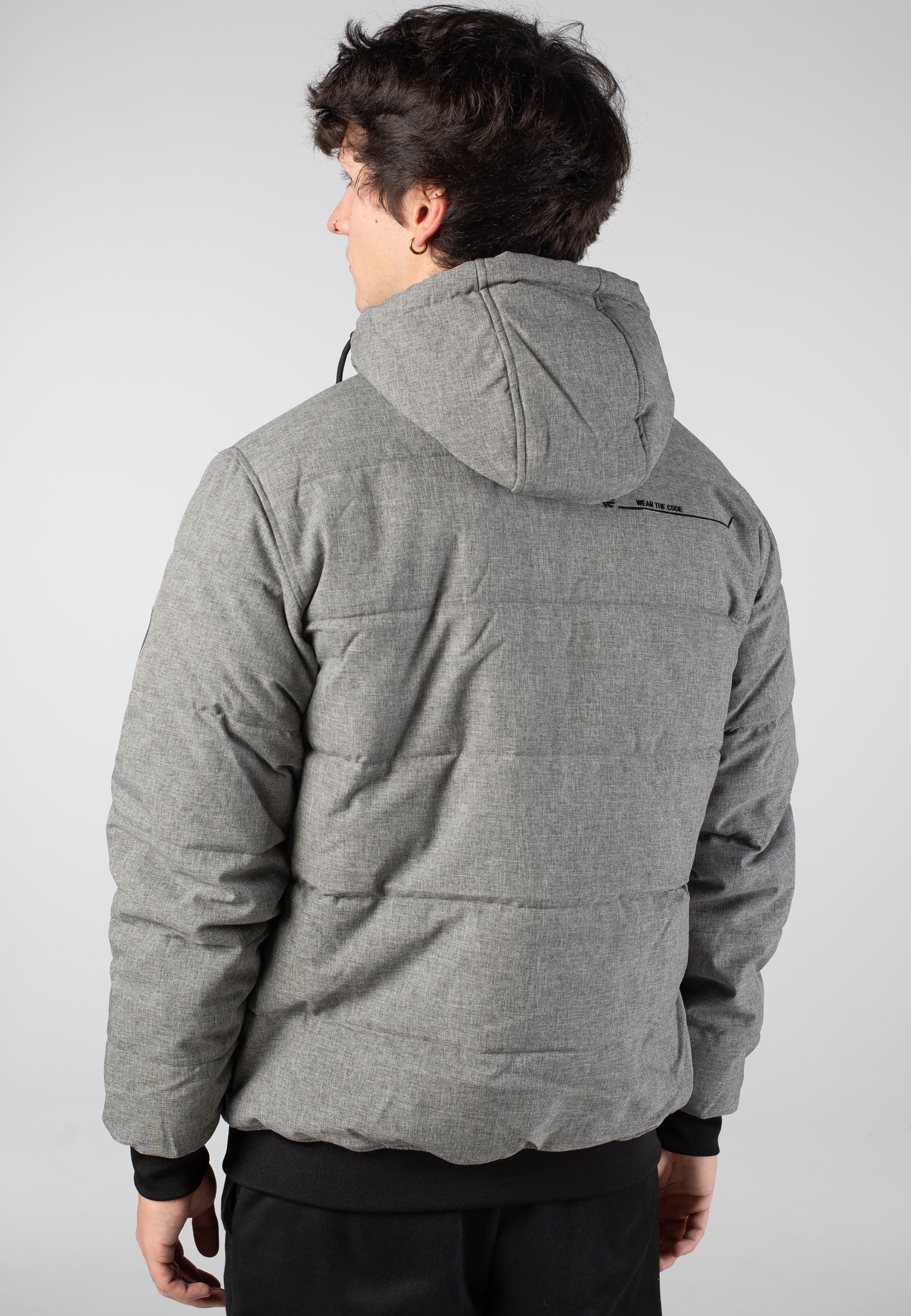 Indicode - Gabrio Charcoal Mix - Jacket | Men-Image