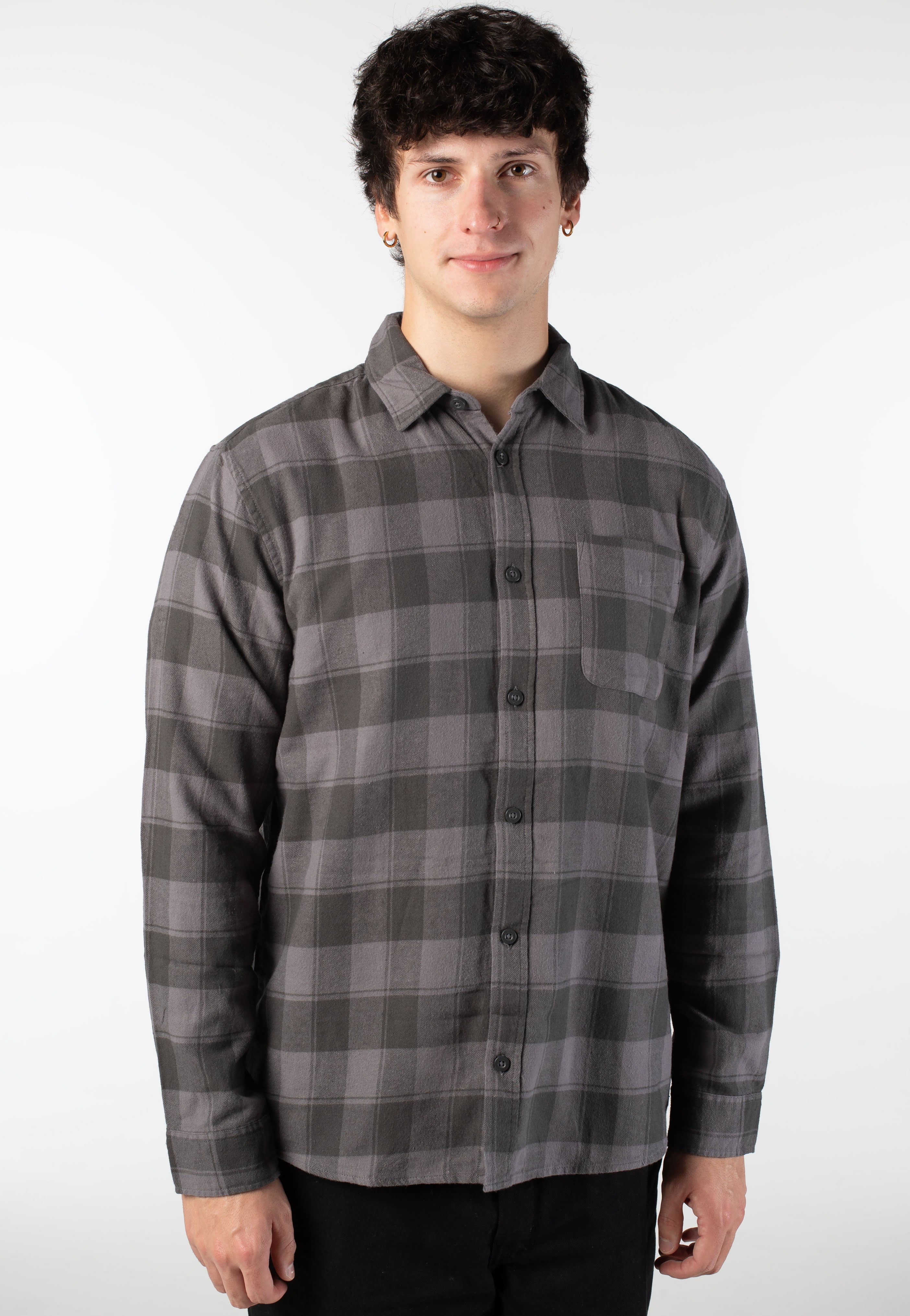 Indicode - Gilmo Pewter - Shirt | Men-Image