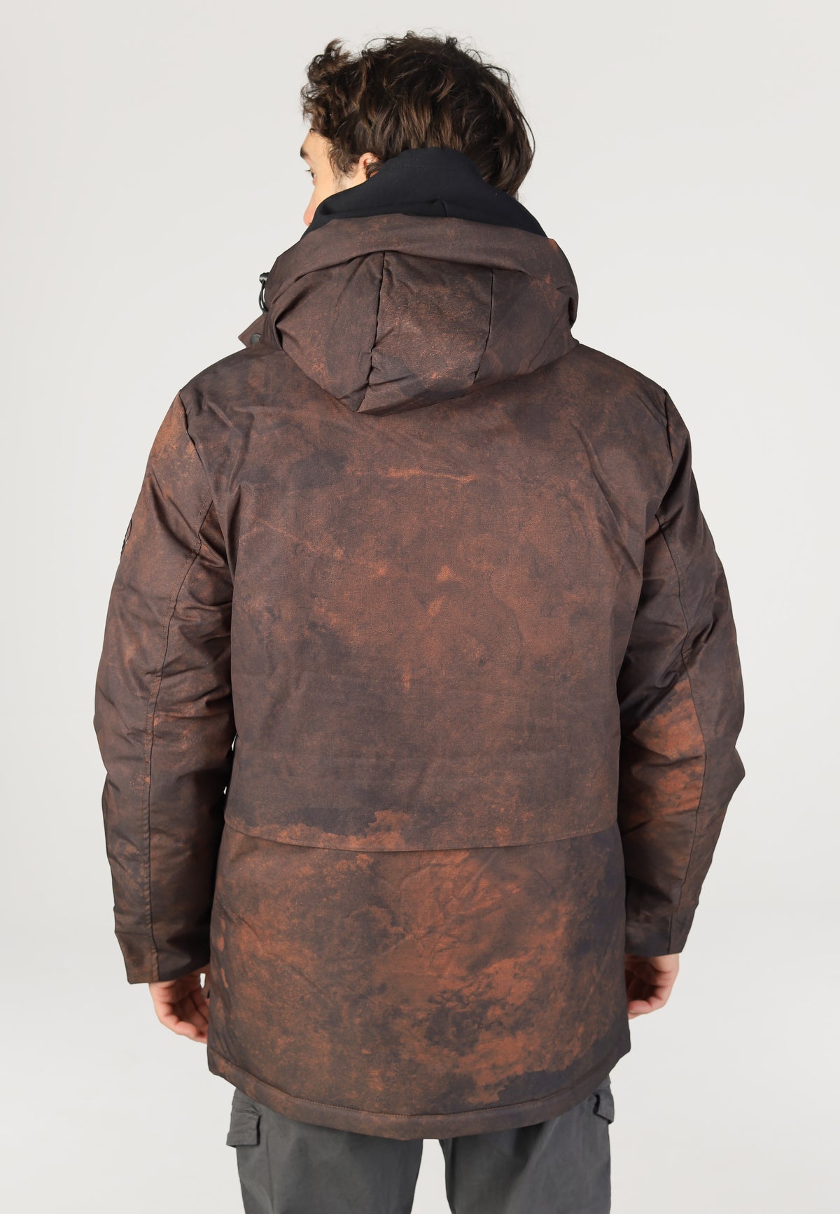 Indicode Grimmaldy Dark Brown Mix Jacket | Men-Image