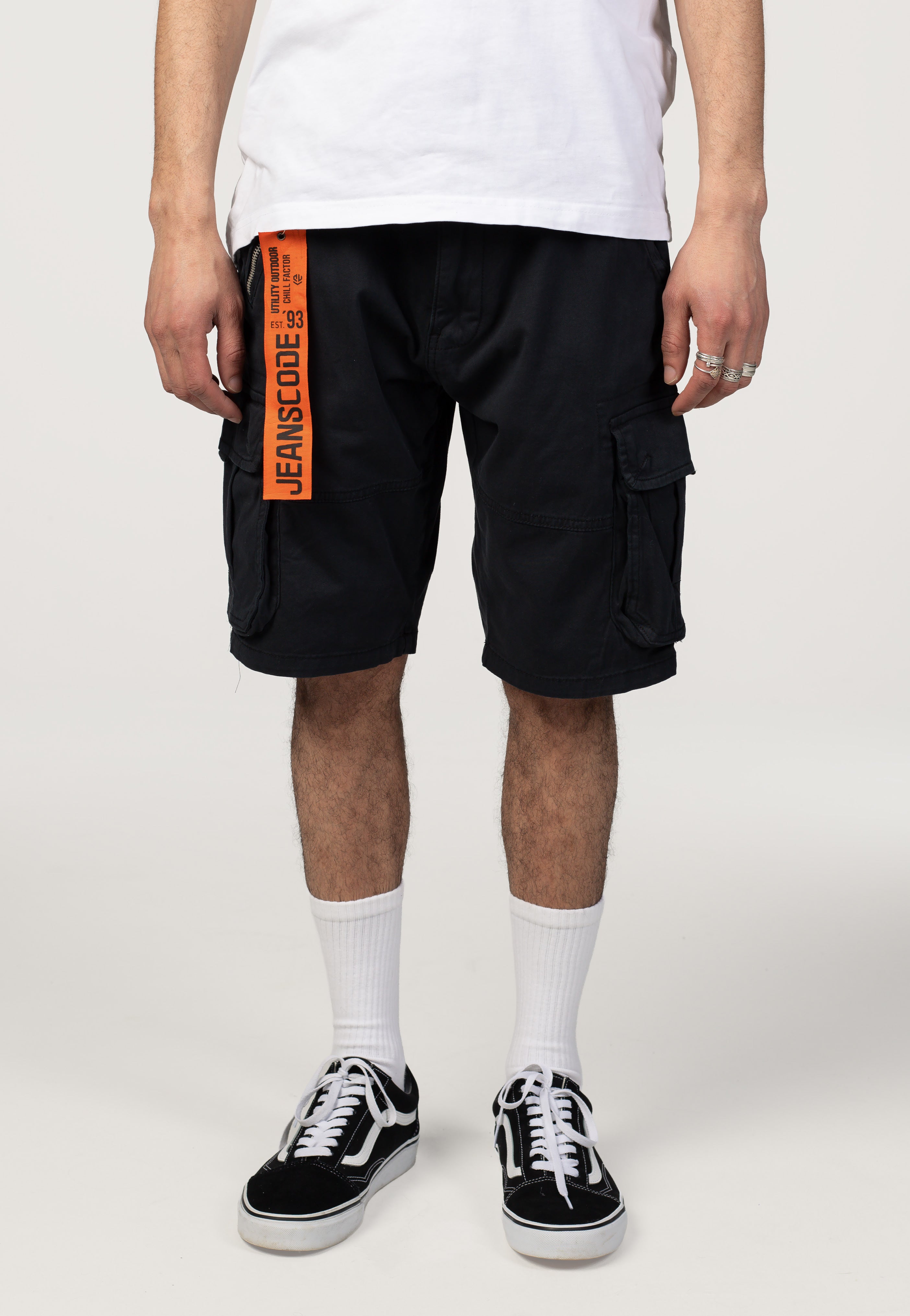 Indicode - Pearl Black - Shorts | Men-Image