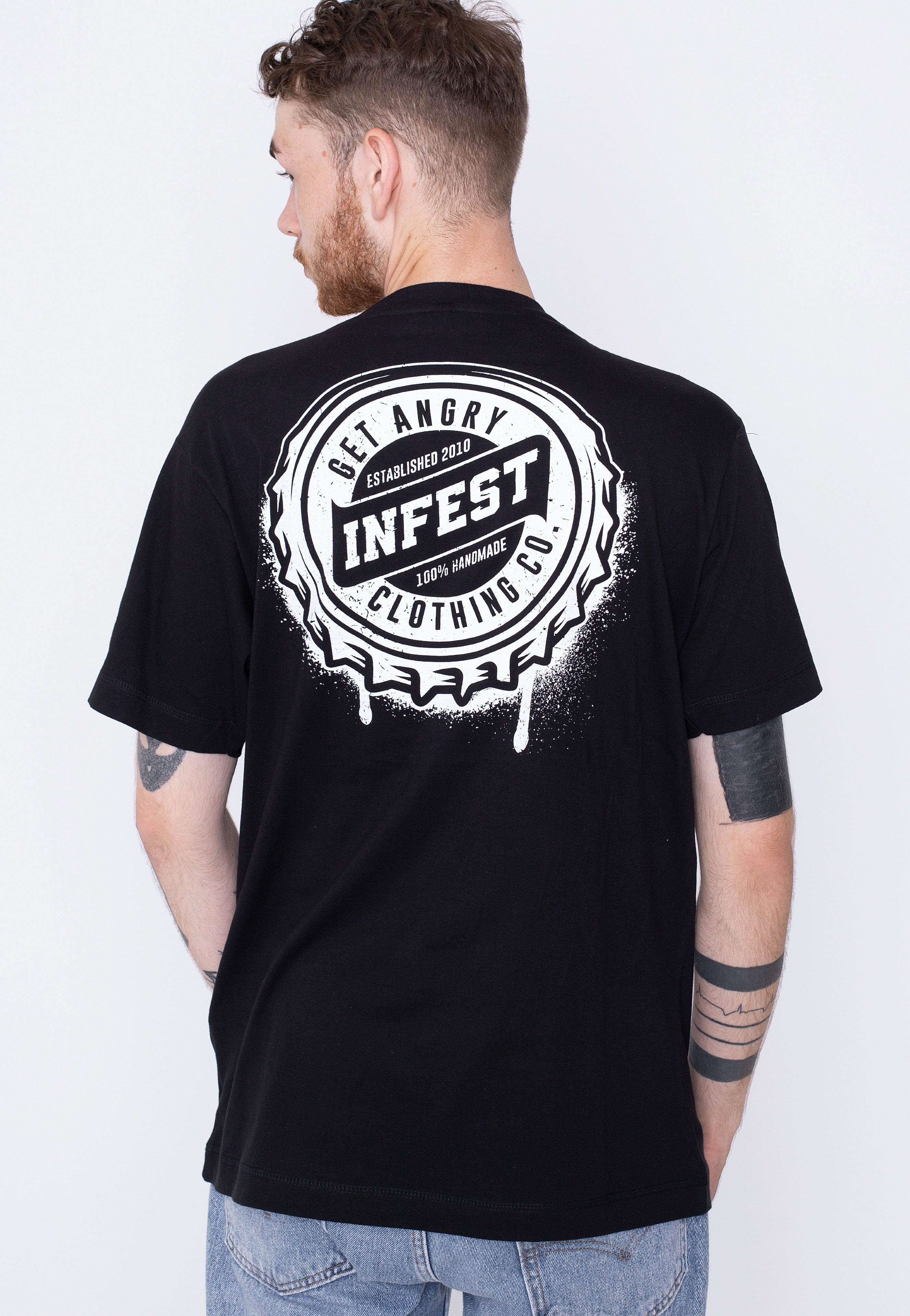 Infest Clothing - Drink Deep Black - T-Shirt | Men-Image