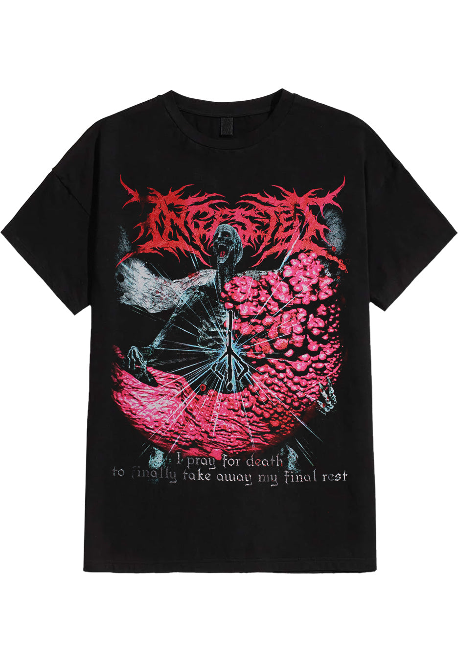 Ingested - Bloodborne - T-Shirt | Neutral-Image