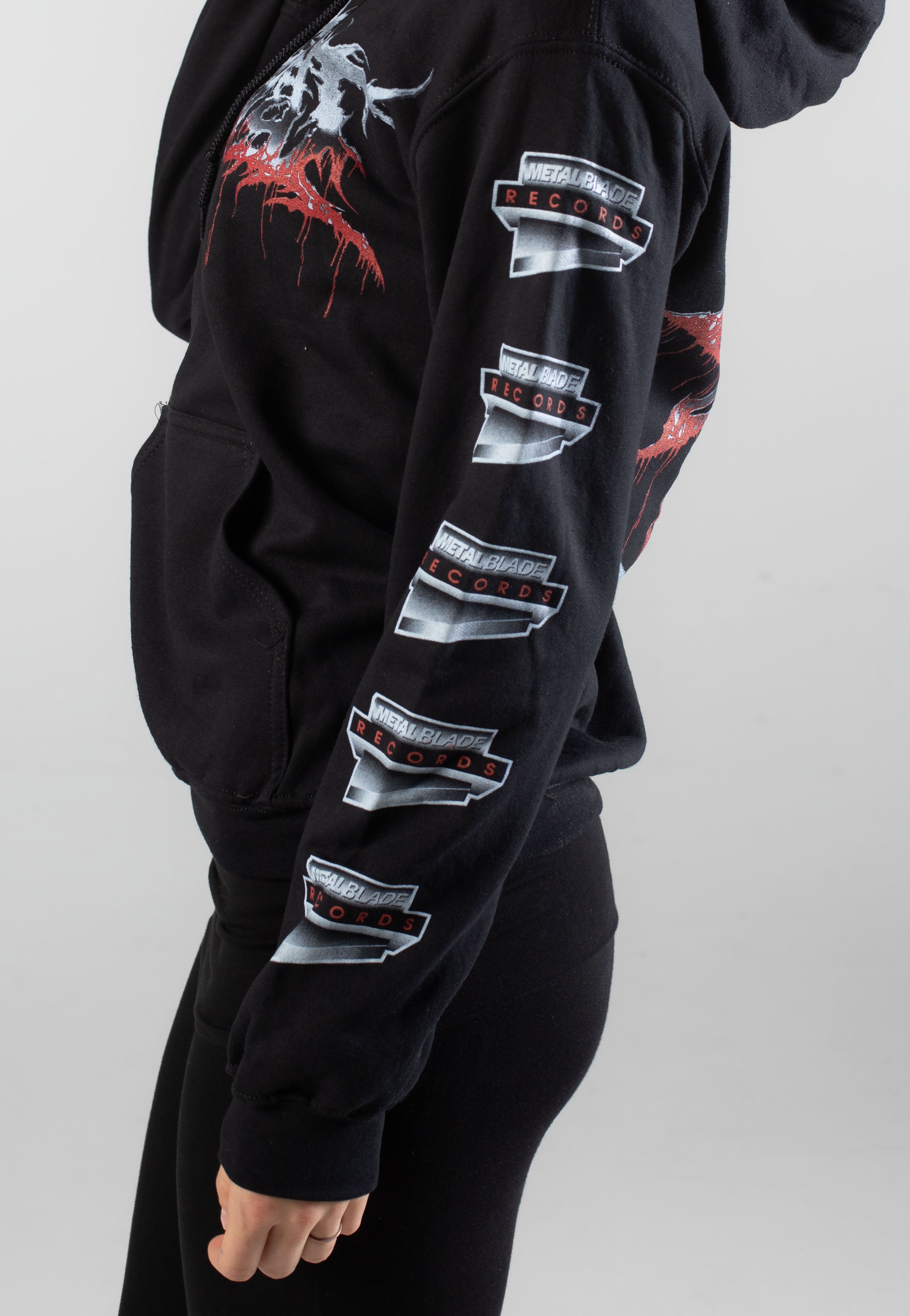 Ingested - Logo Old School - Hoodie | Women-Image