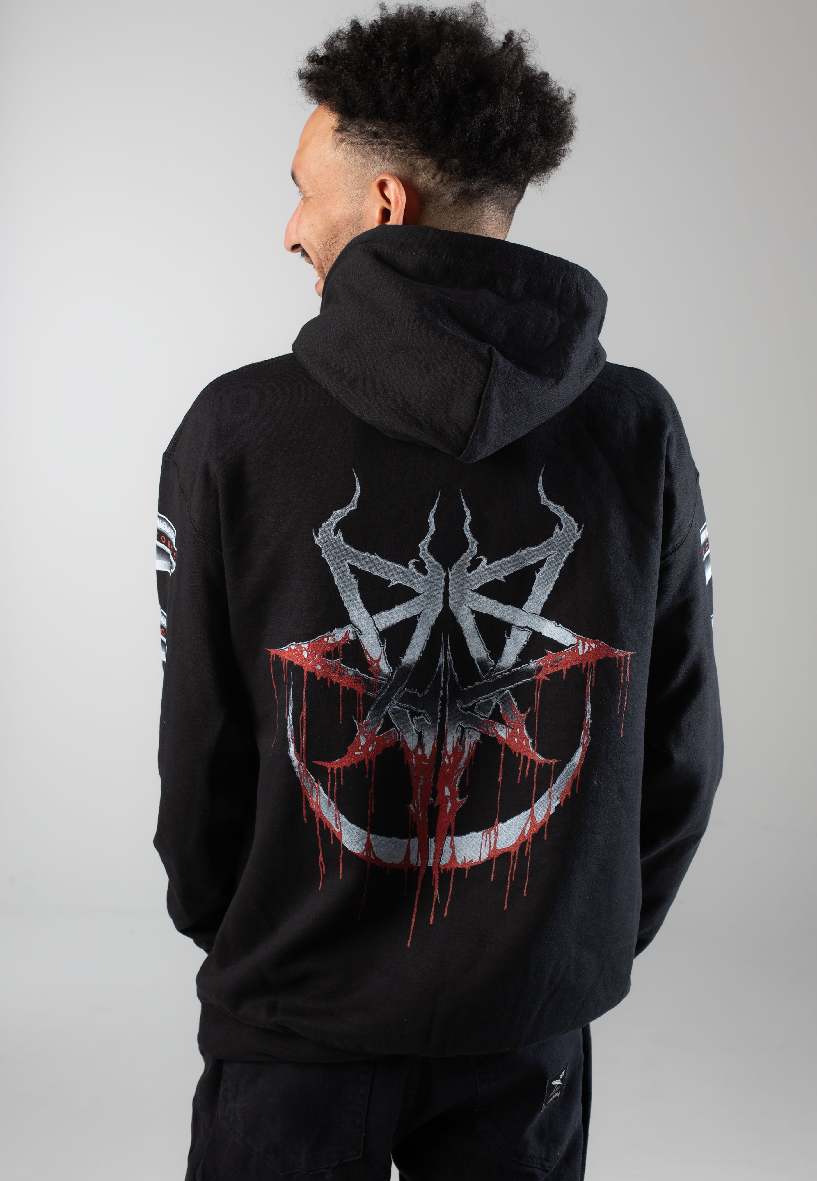Ingested - Logo Old School - Hoodie | Men-Image