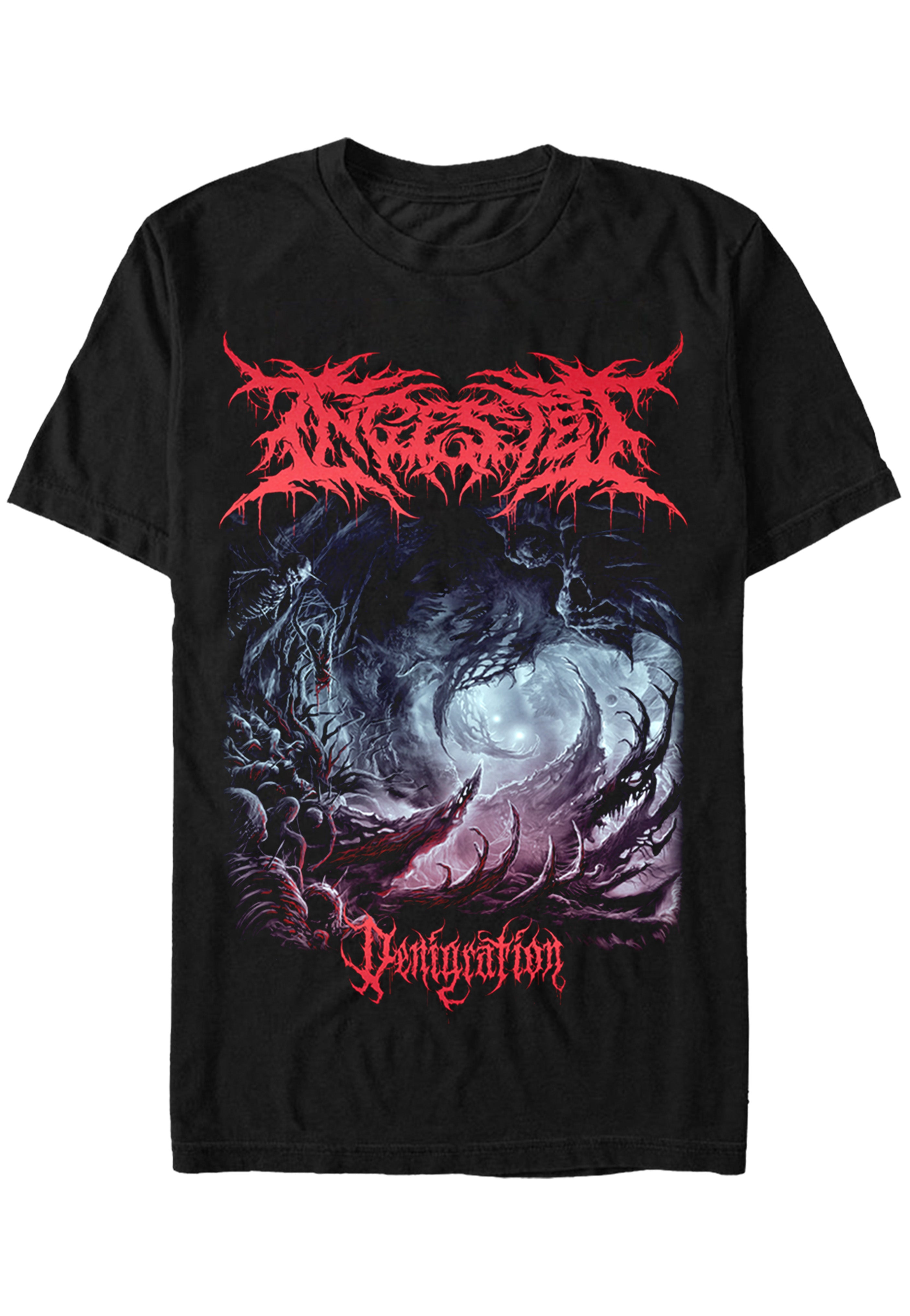 Ingested - Denigration Cover - T-Shirt | Neutral-Image