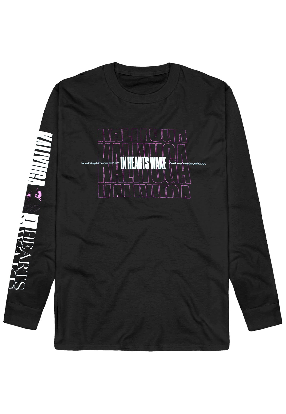 In Hearts Wake - Burn - Longsleeve | Neutral-Image