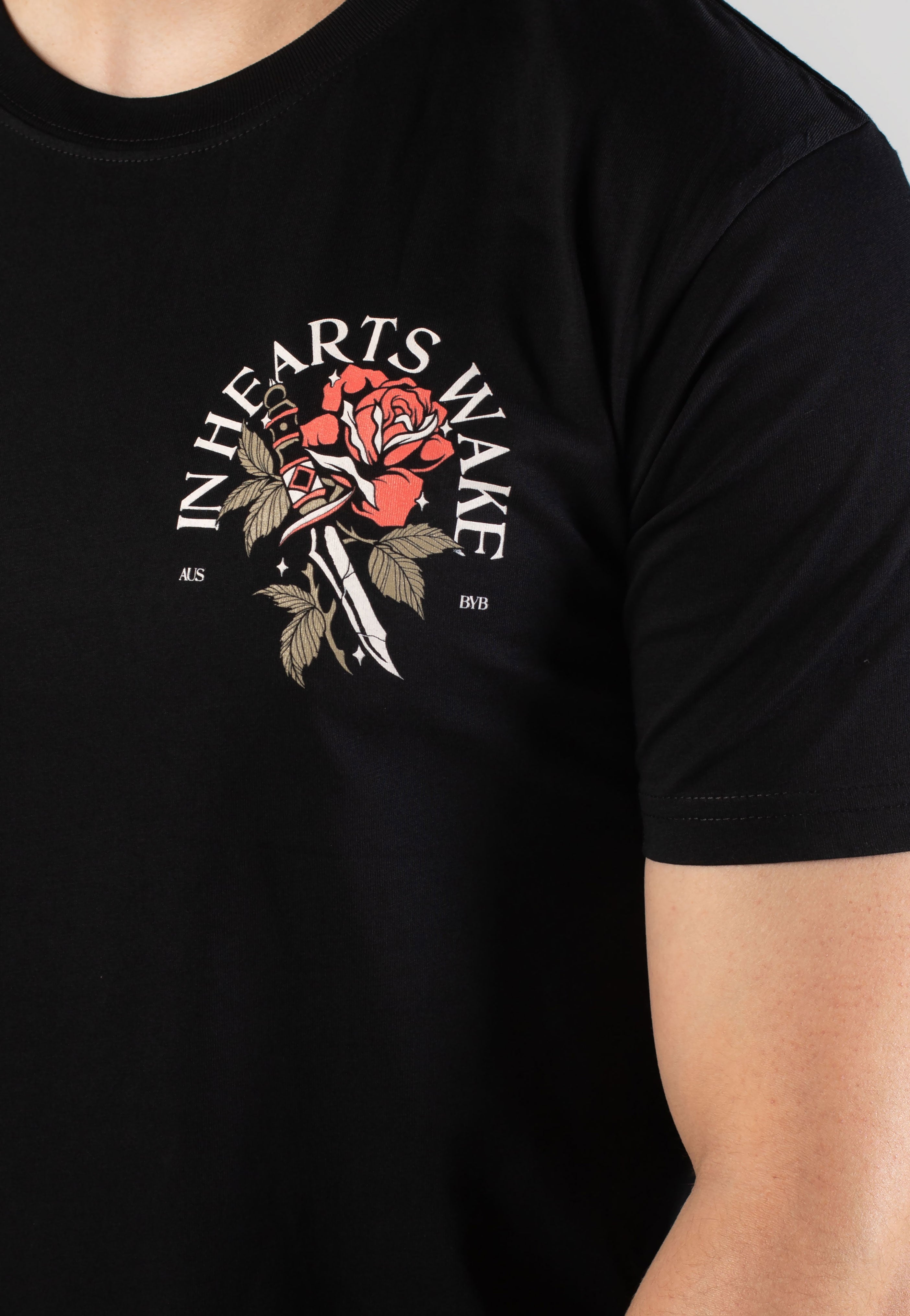 In Hearts Wake - Rose Dagger - T-Shirt | Men-Image