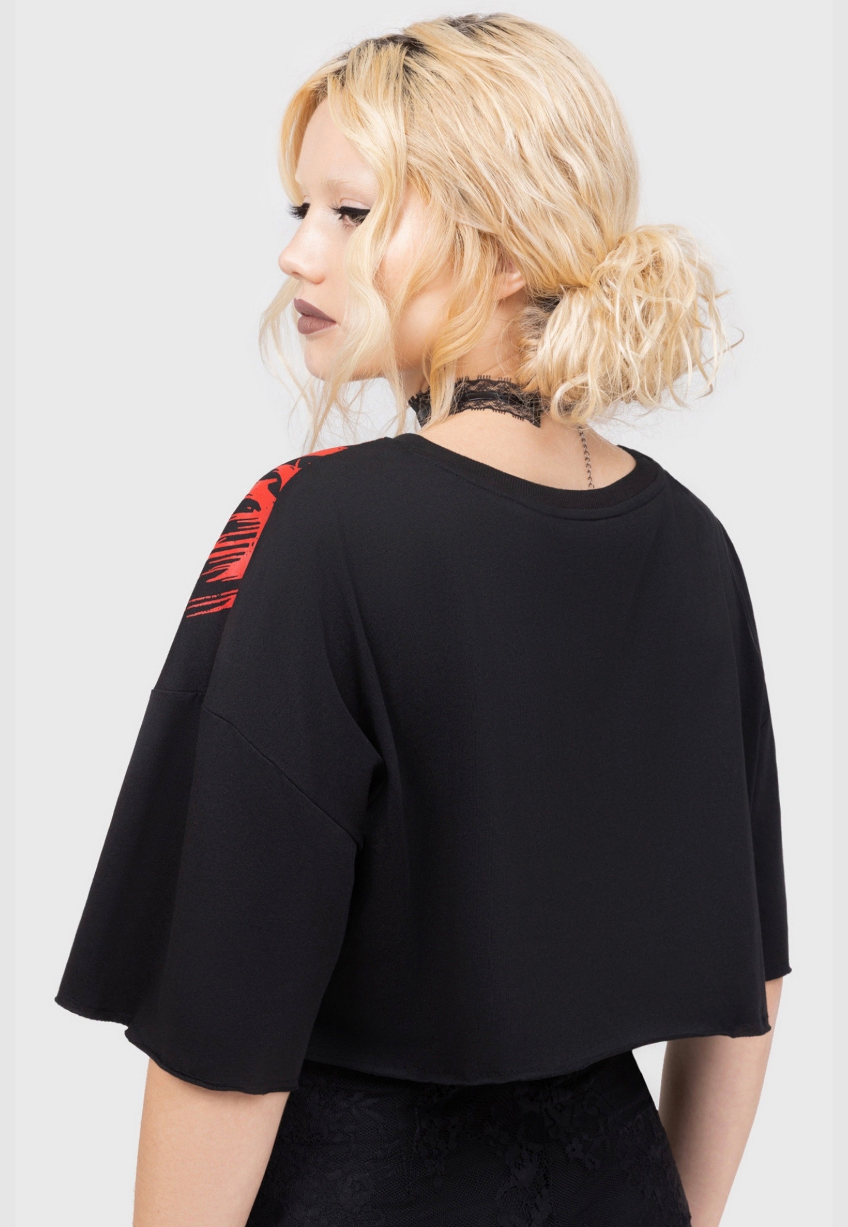 Killstar x Ice Nine Kills - Ink Logo Crop - T-Shirt | Women-Image