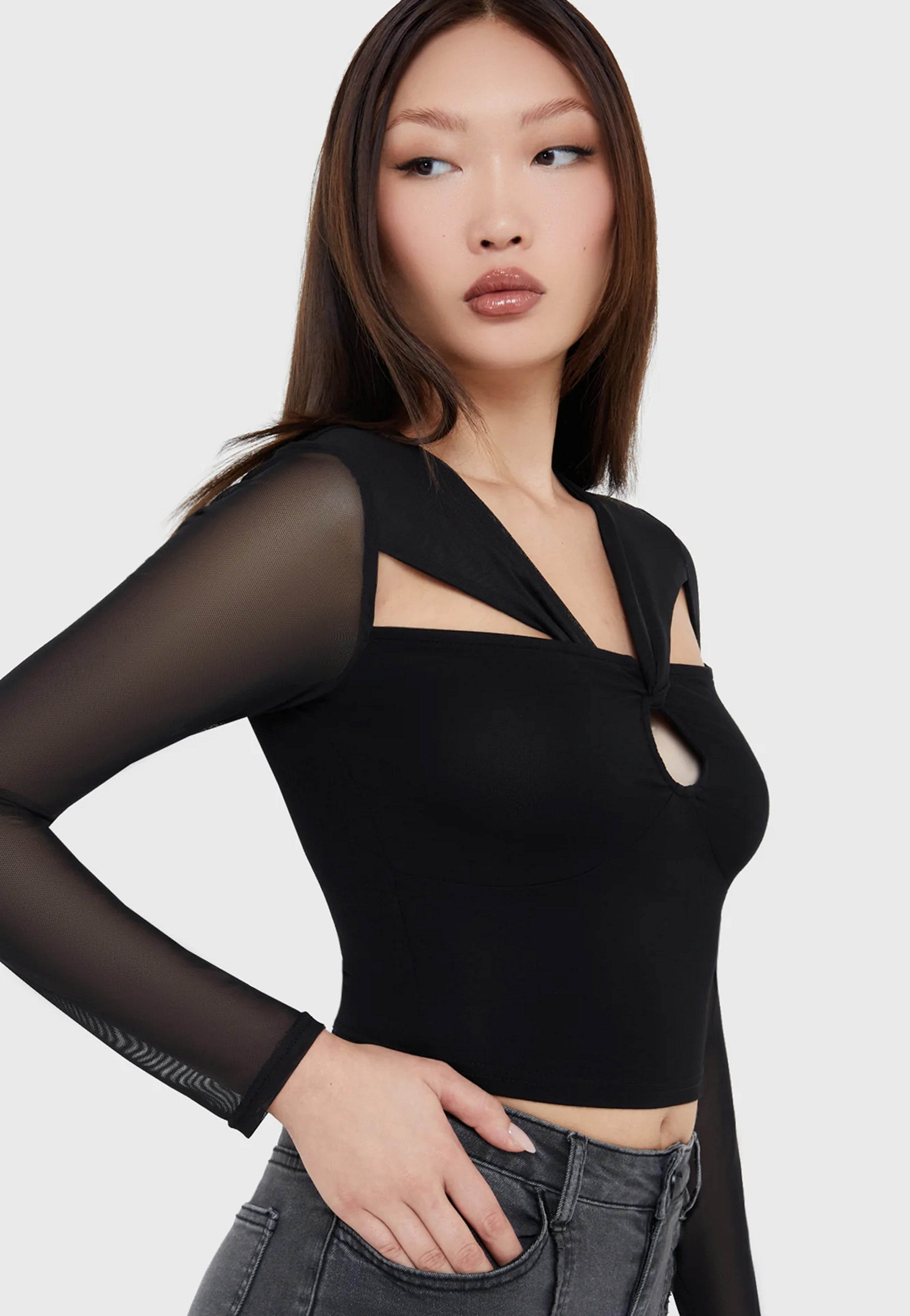 Killstar x Kihilist - Ink Of Night Black - Top | Women-Image