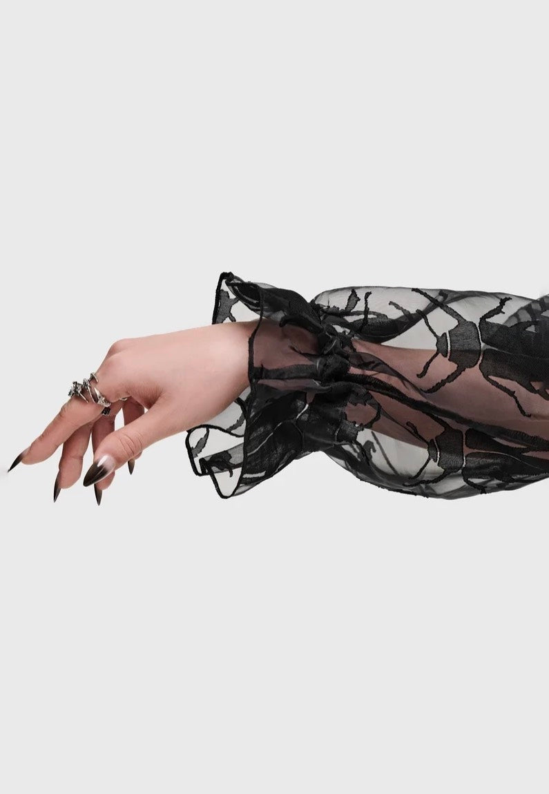 Killstar Insecta Mini Black Vestito | Women-Image