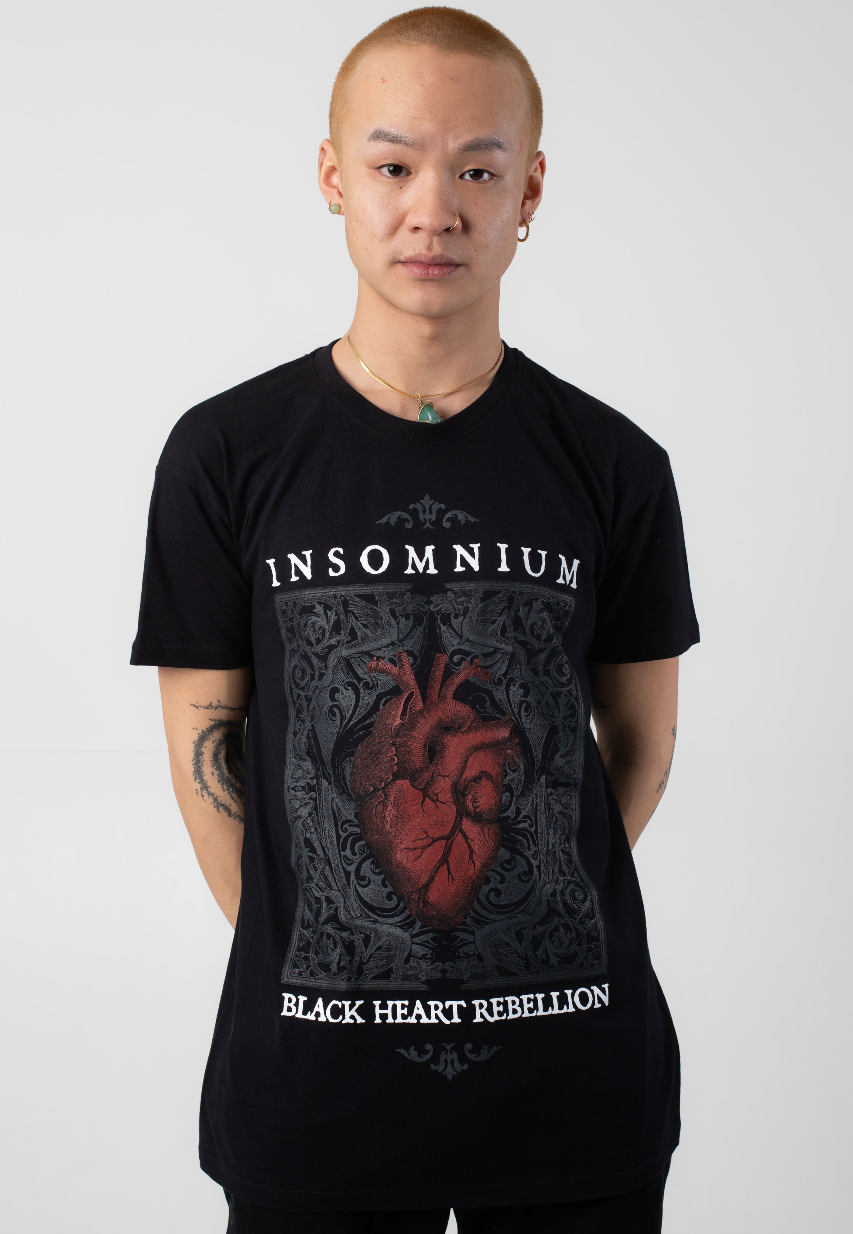 Insomnium - Black Heart Rebellion - T-Shirt | Men-Image