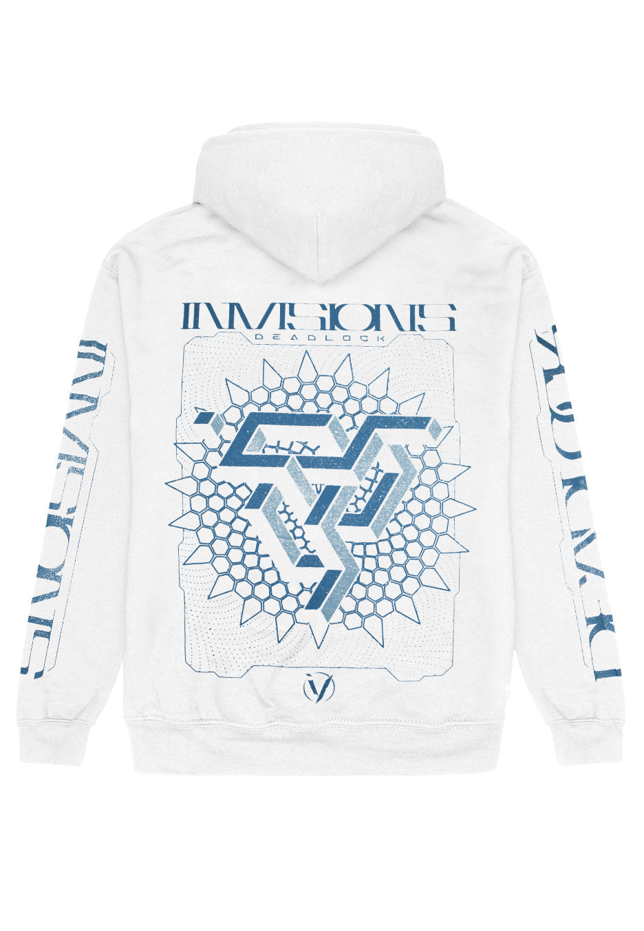 InVisions - Deadlock Arctic White - Hoodie | Neutral-Image