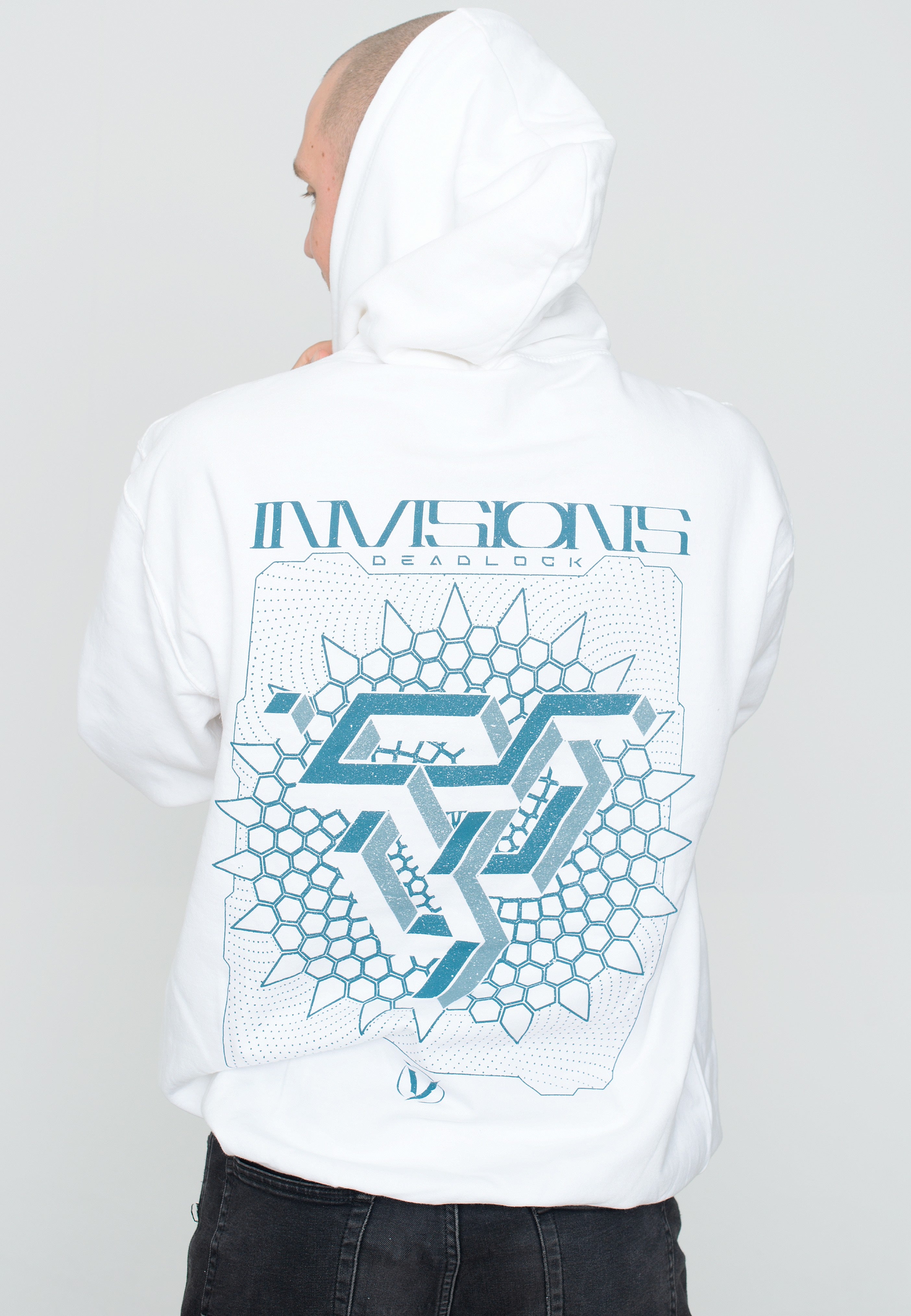 InVisions - Deadlock Arctic White - Hoodie | Men-Image