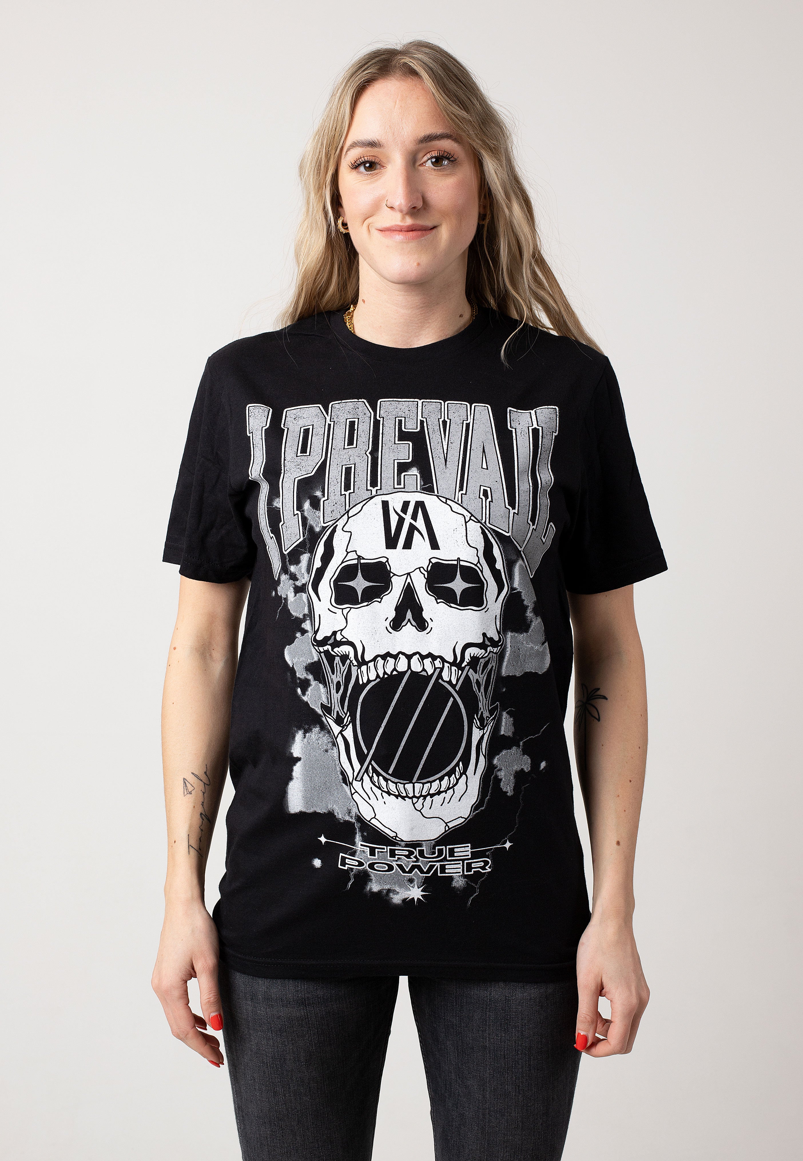 I Prevail - True Power Rowdy Skull - T-Shirt | Impericon