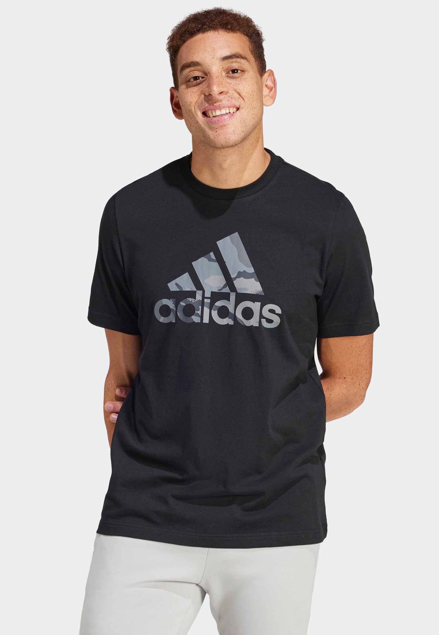 Adidas - M Camo G T 1 Black - T-Shirt | Men-Image