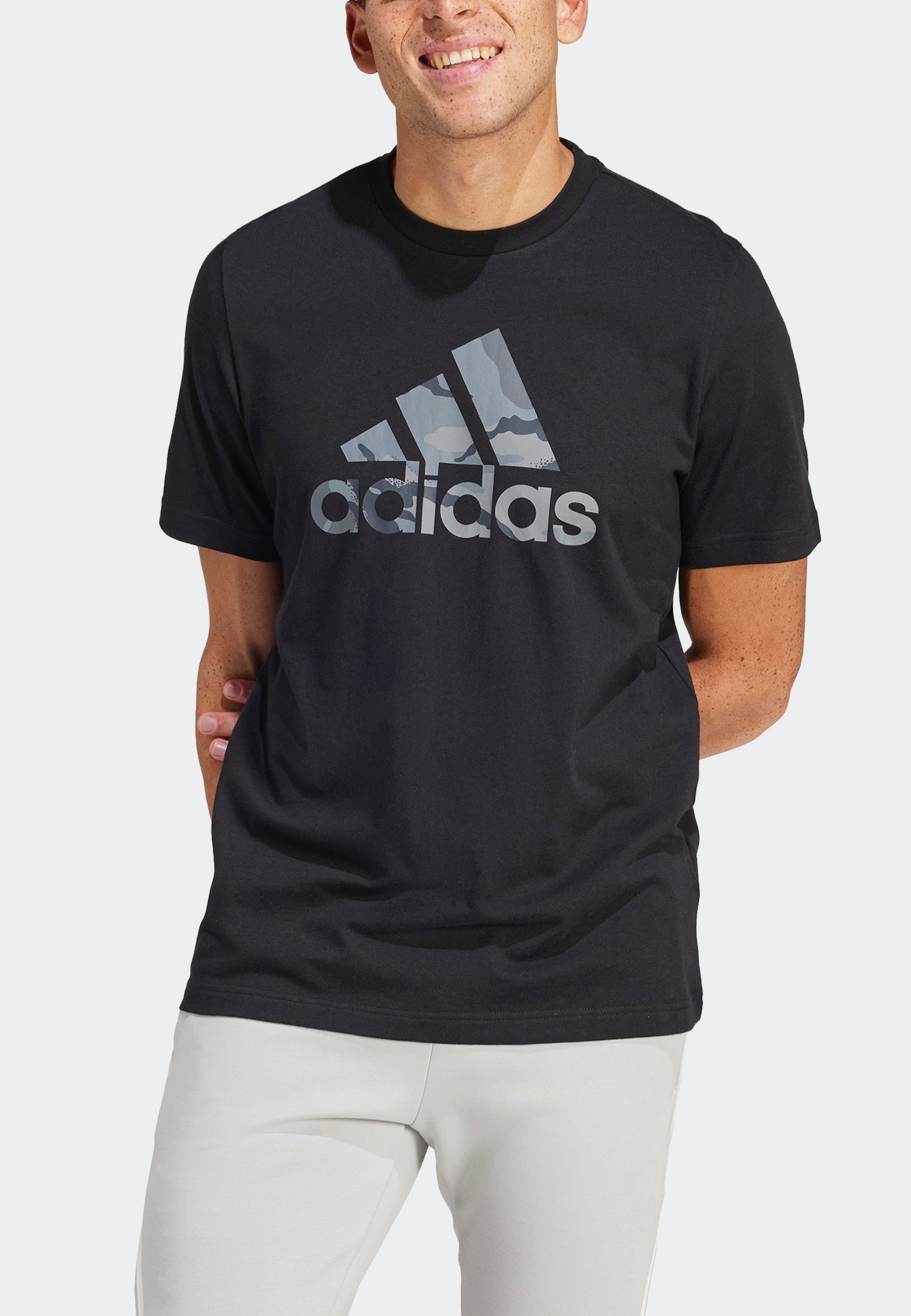 Adidas - M Camo G T 1 Black - T-Shirt | Men-Image