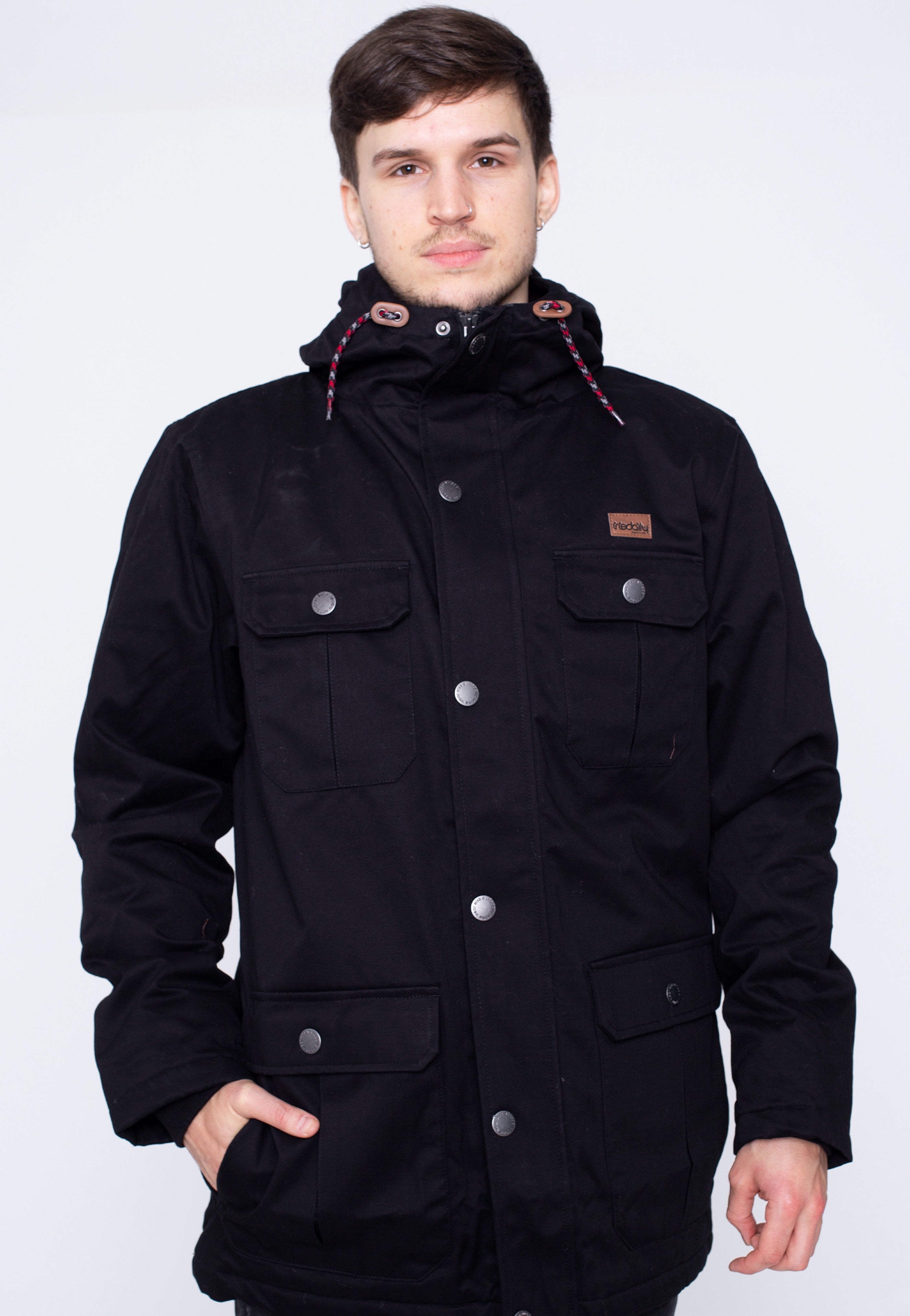 Iriedaily - Wonderer Black - Jacket | Men-Image