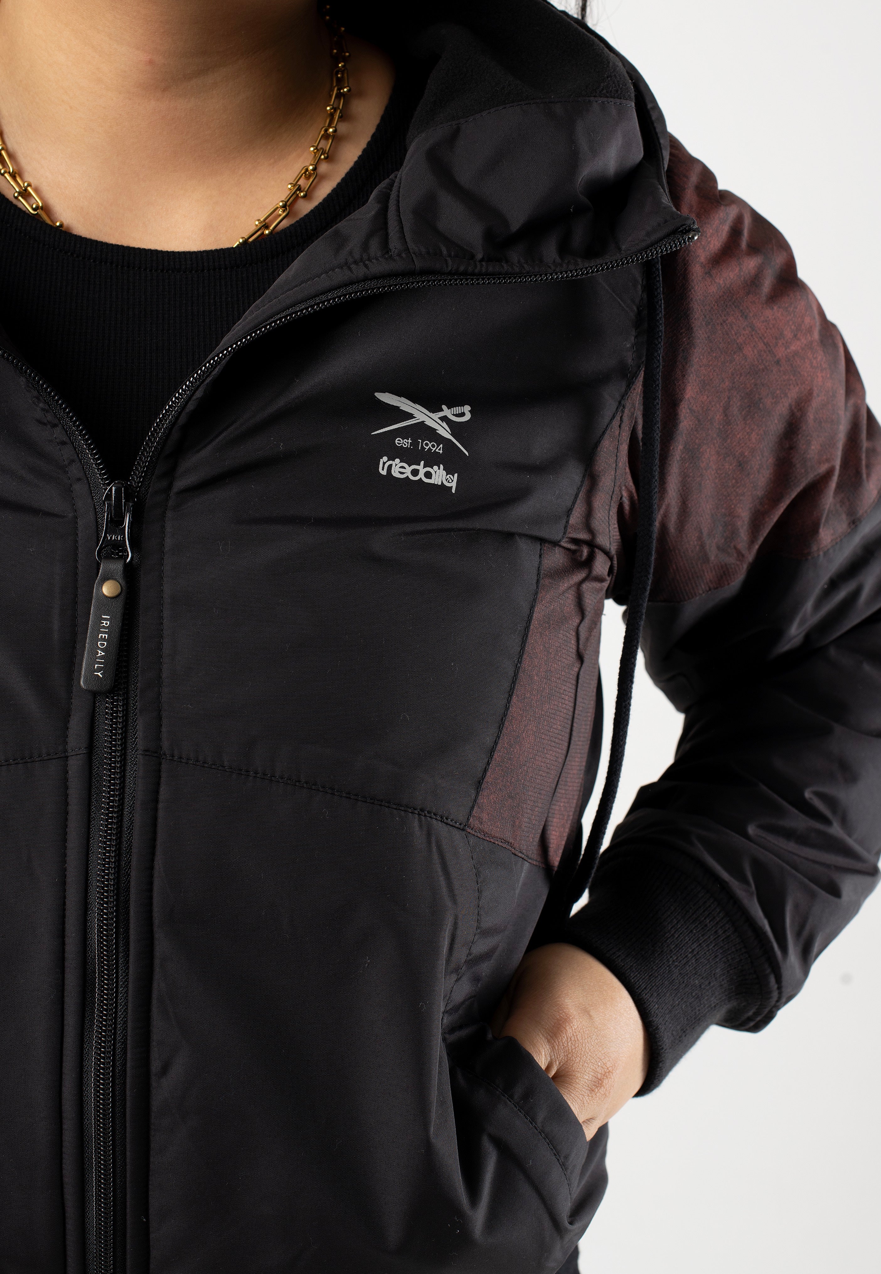 Iriedaily - Blotchy Black Coloured - Jacket | Women-Image