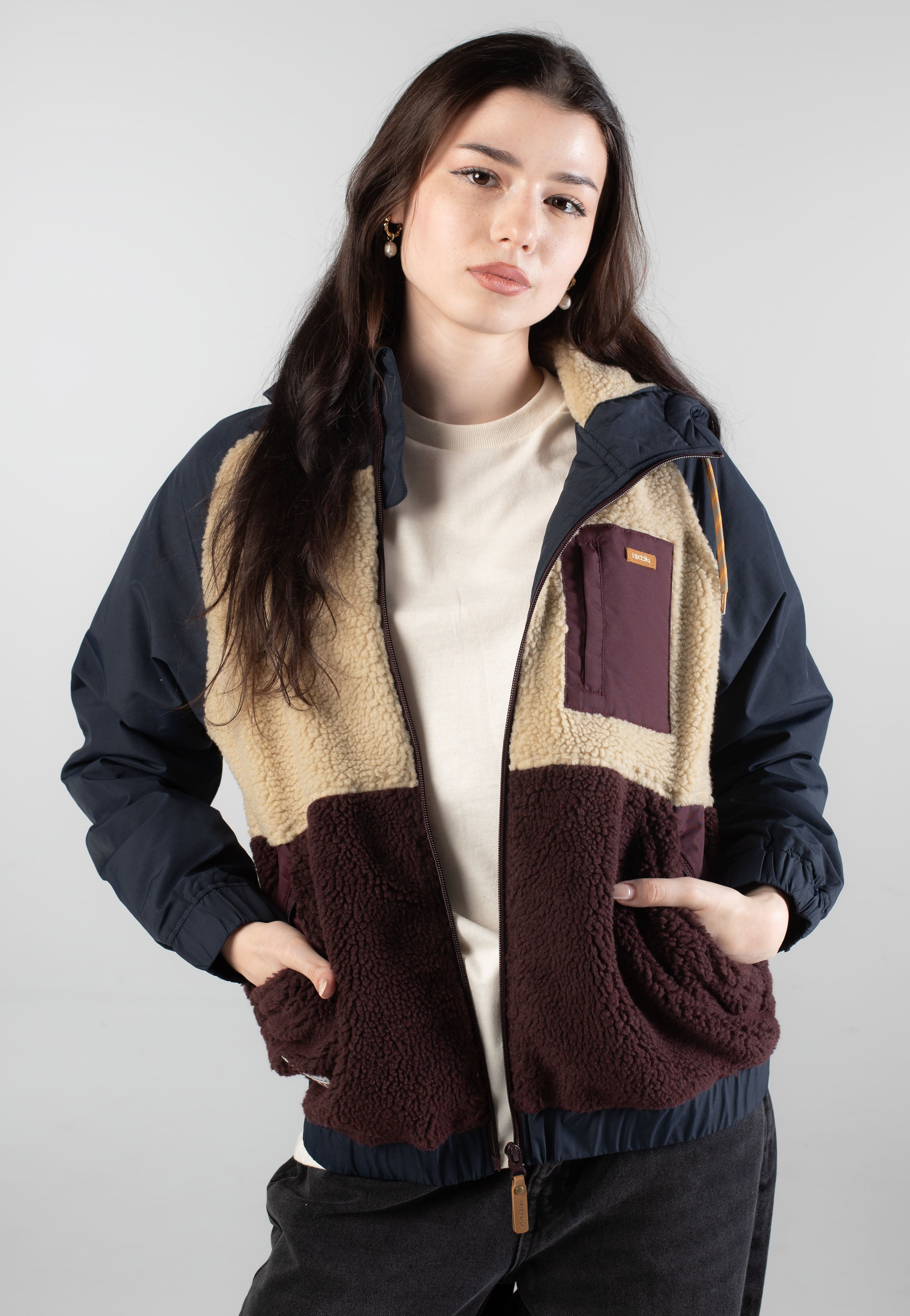 Iriedaily - Arctikmix Navy Red - Jacket | Women-Image