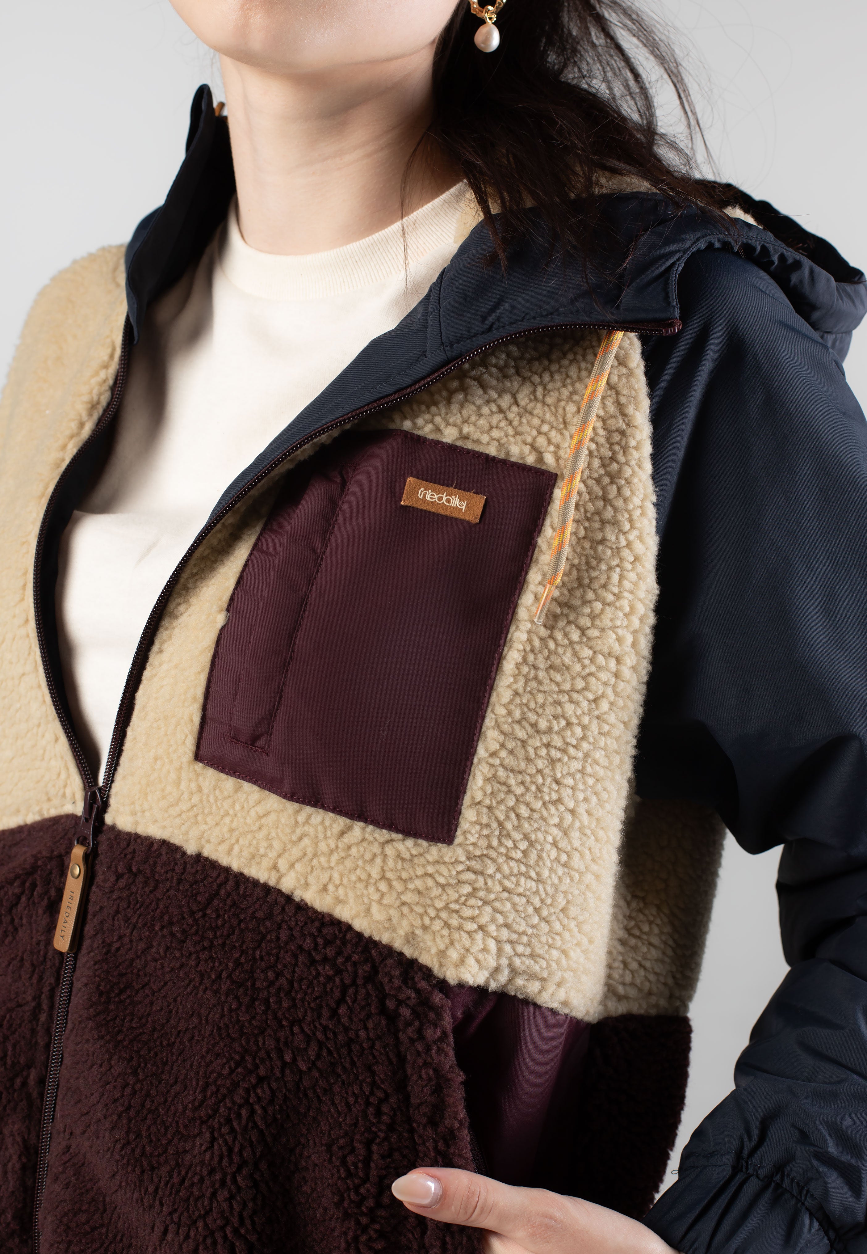 Iriedaily - Arctikmix Navy Red - Jacket | Women-Image