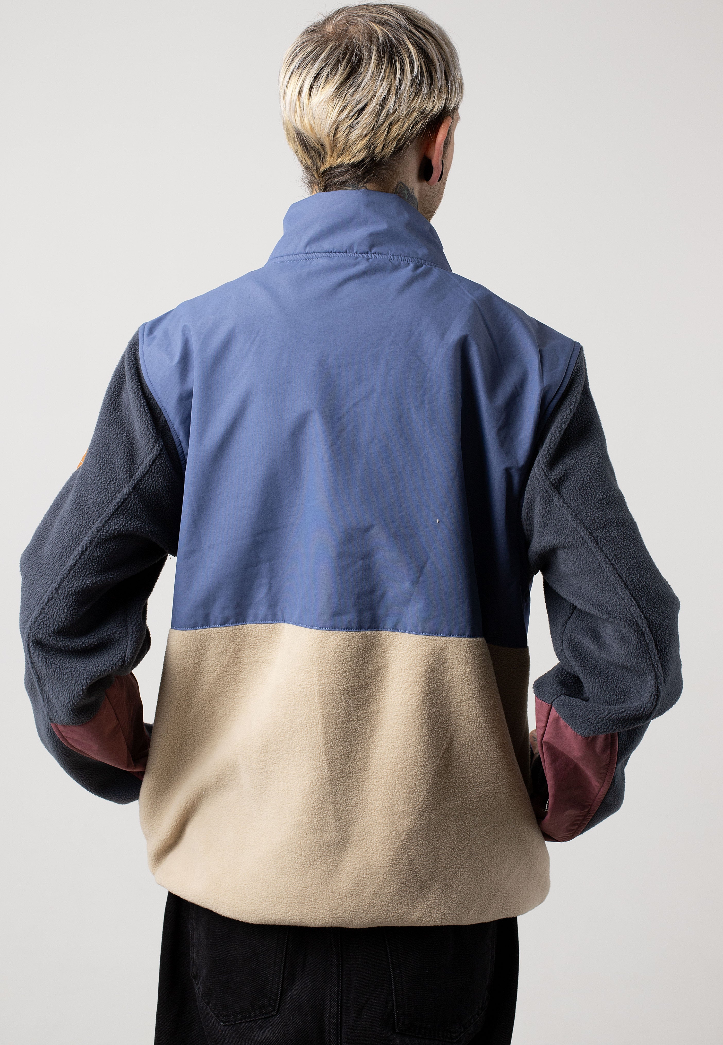 Iriedaily - Auf Deck Fleece Dove Blue - Jacket | Men-Image