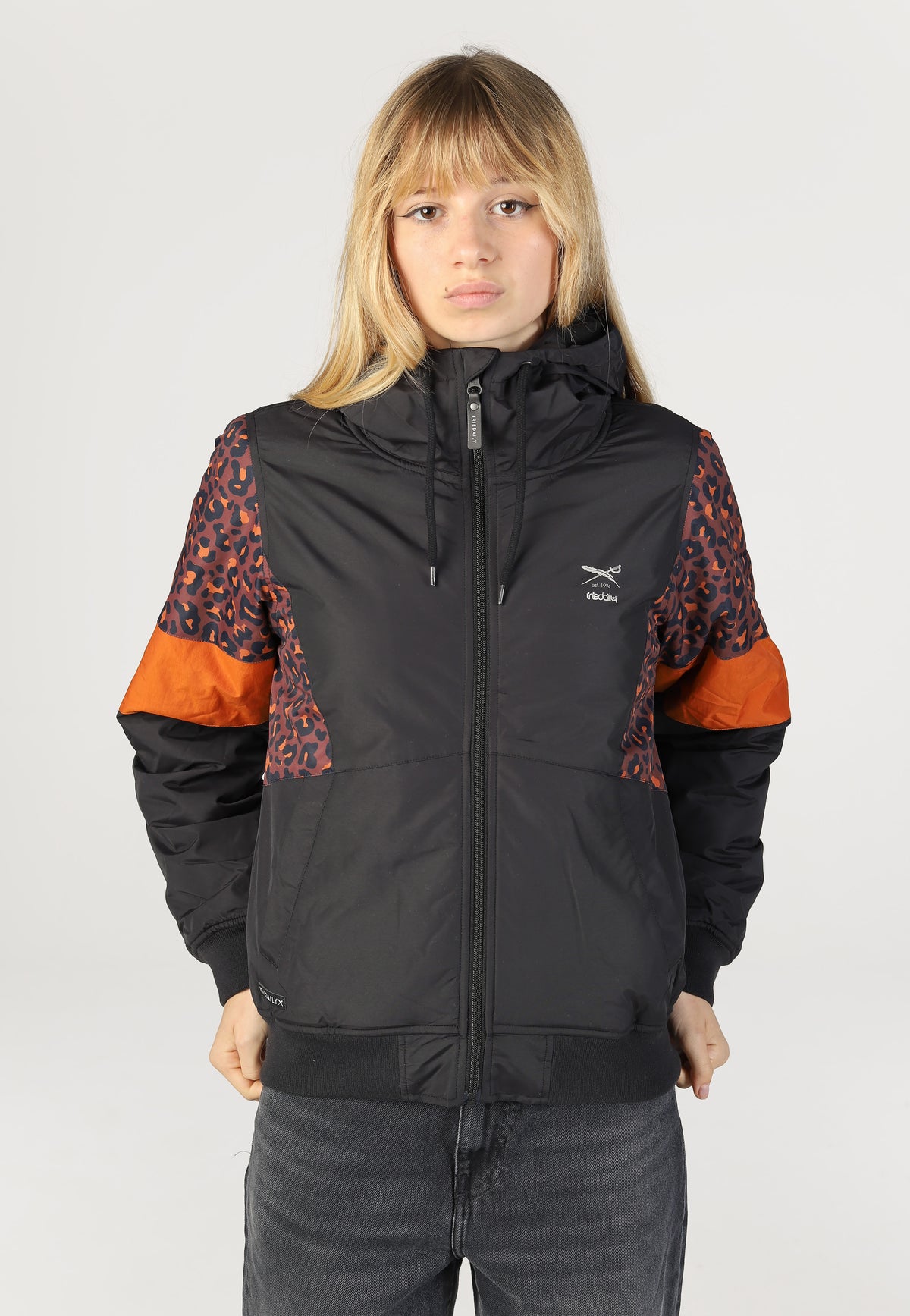 Iriedaily Blotchy Black Rust Jacket | Women-Image