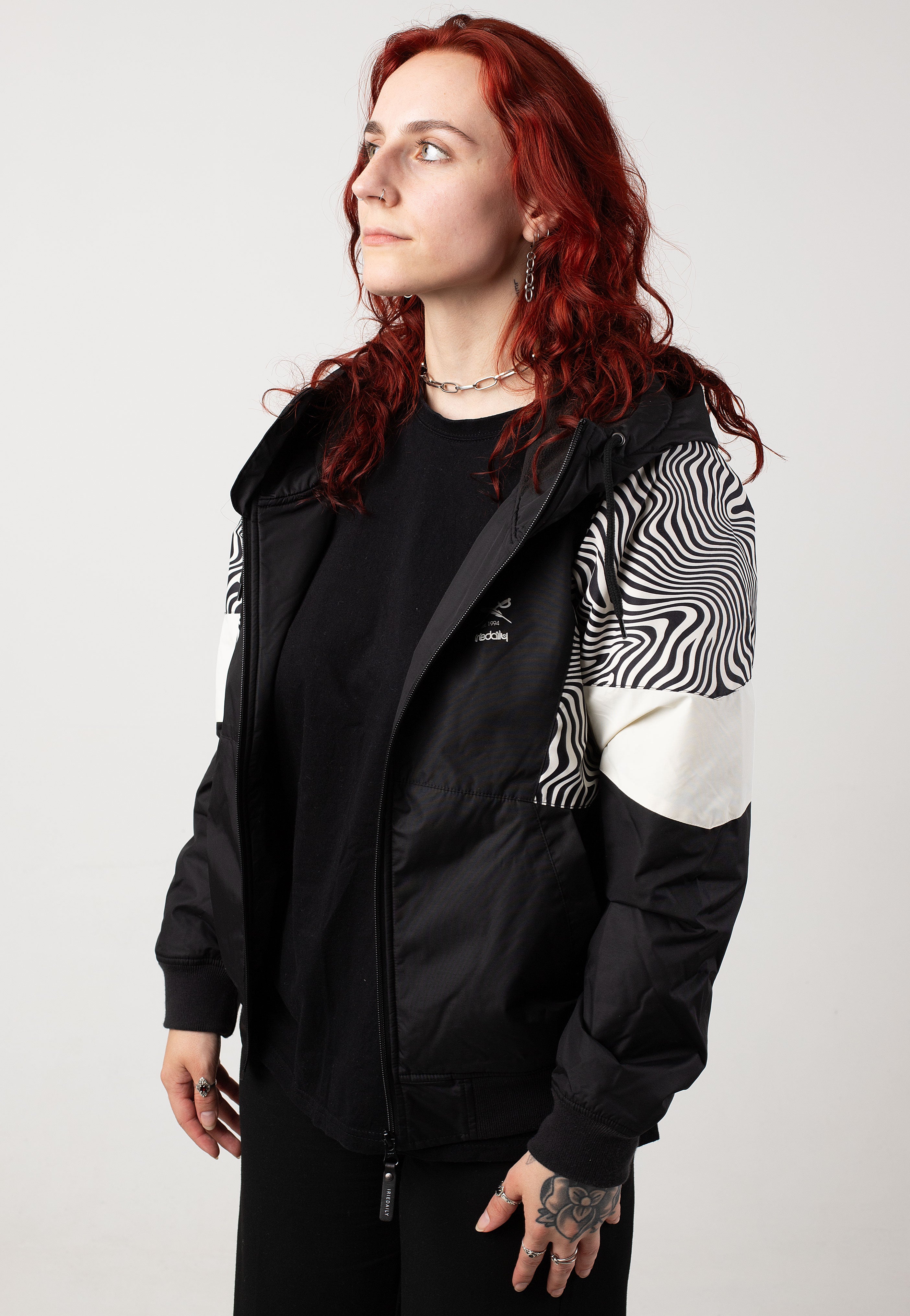 Iriedaily - Blotchy Black White - Jacket | Women-Image