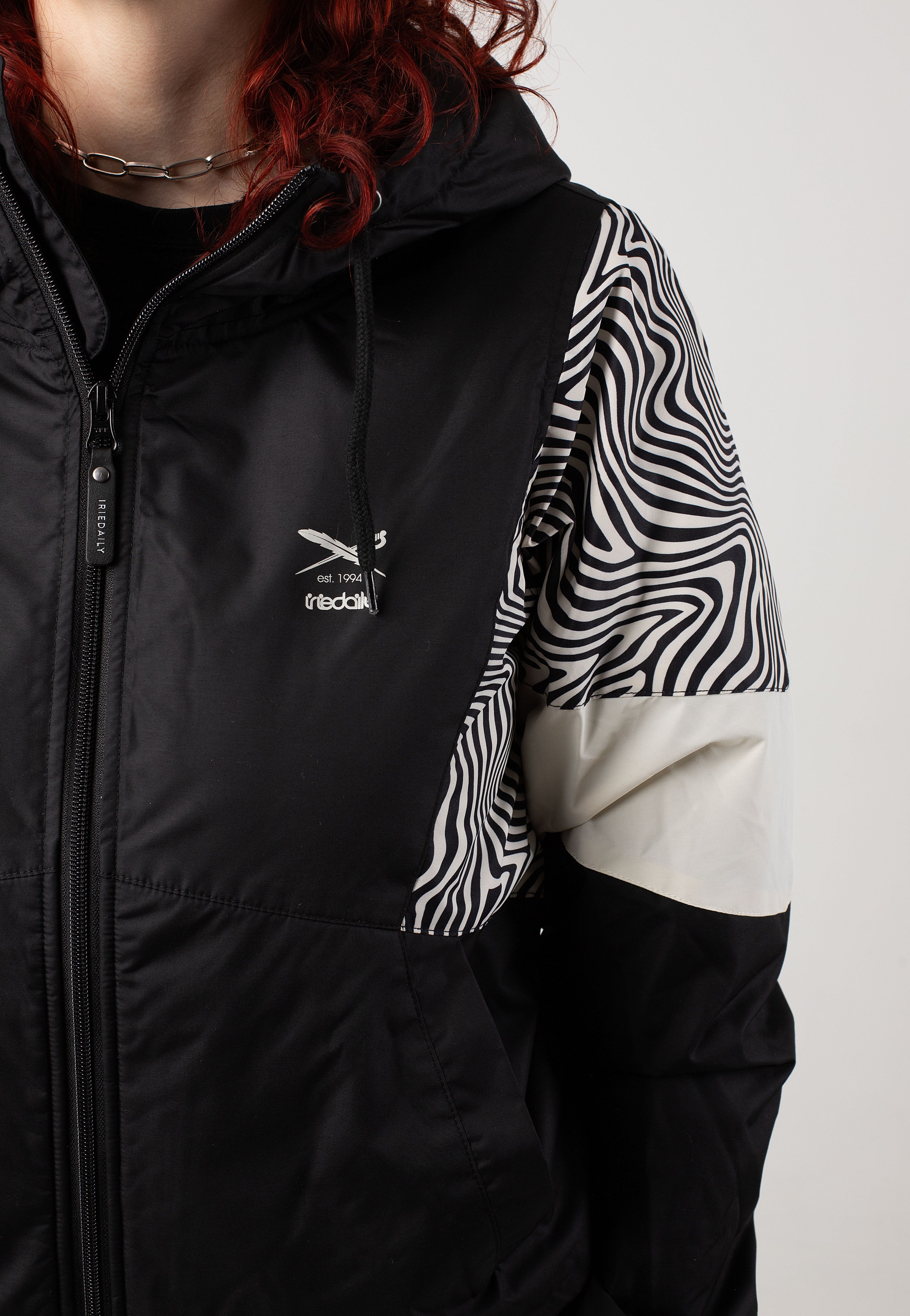 Iriedaily - Blotchy Black White - Jacket | Women-Image