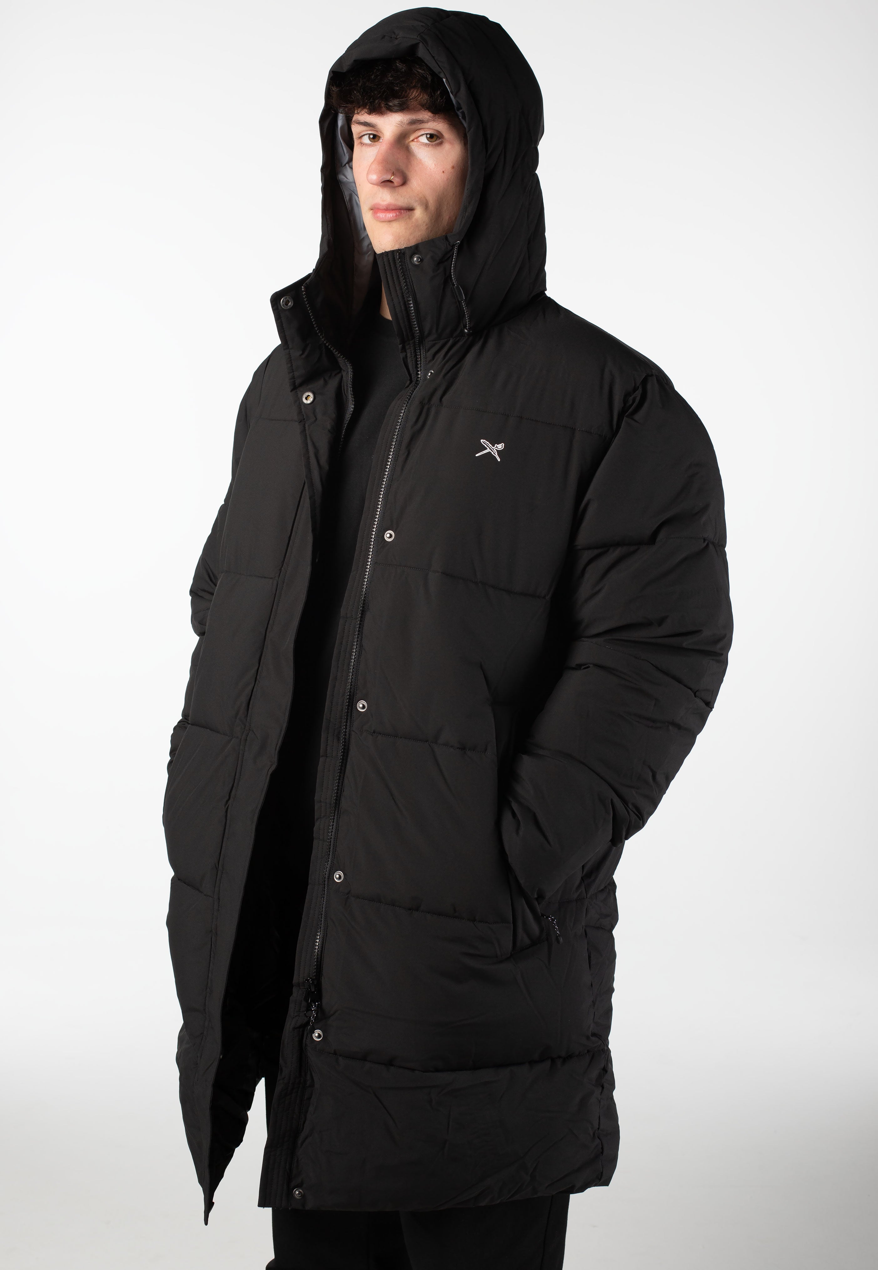 Iriedaily - Carlo Puffer Black - Jacket | Men-Image