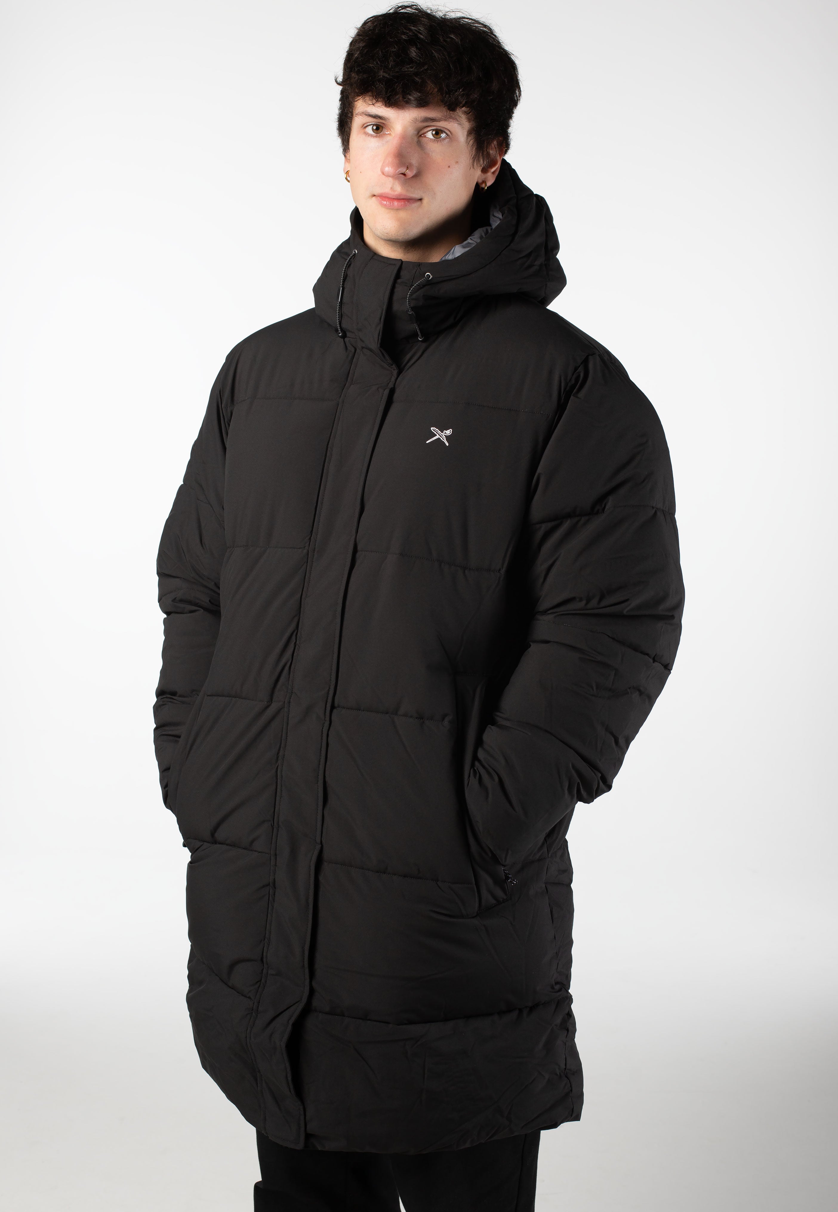 Iriedaily - Carlo Puffer Black - Jacket | Men-Image