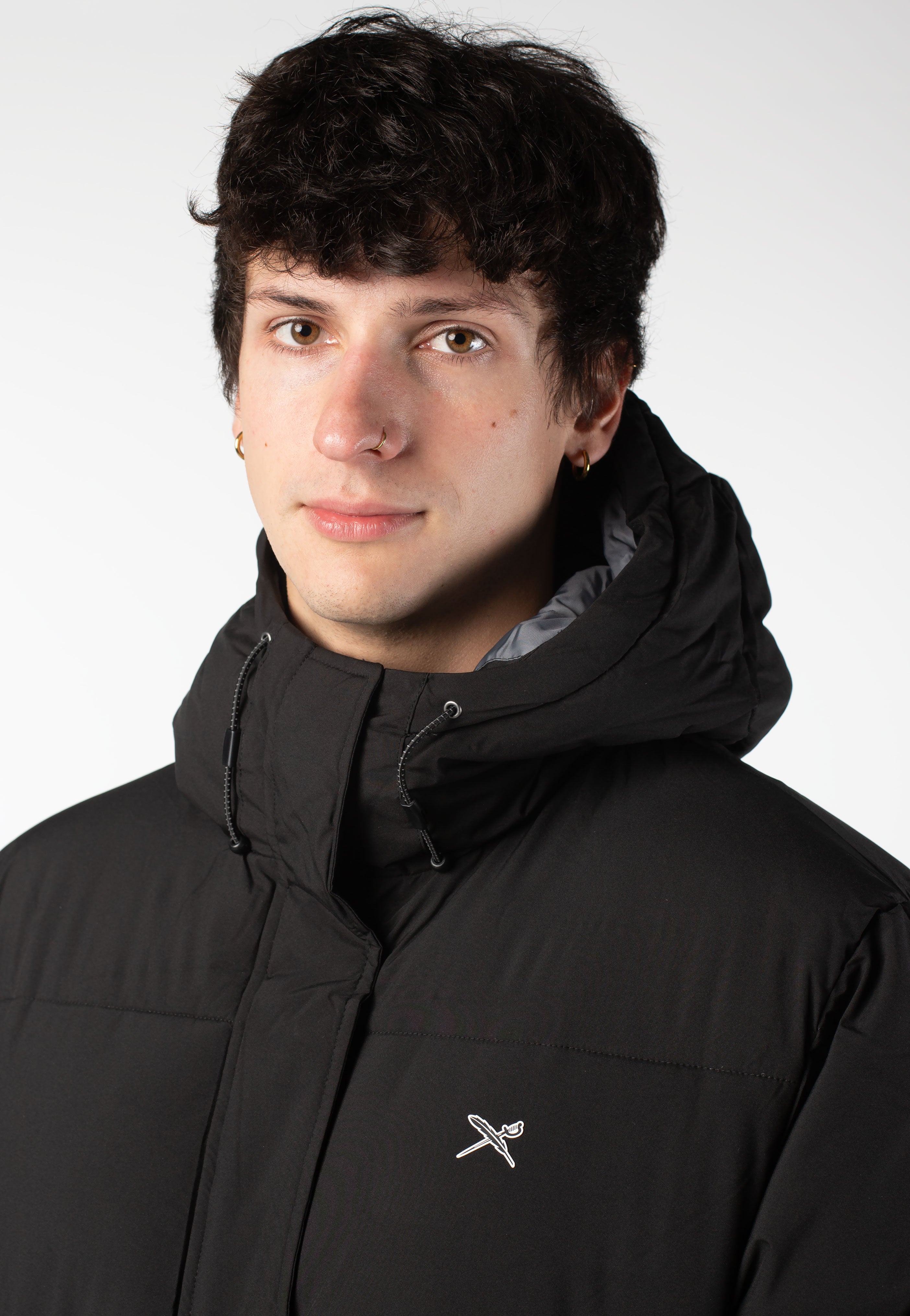 Iriedaily - Carlo Puffer Black - Jacket | Men-Image