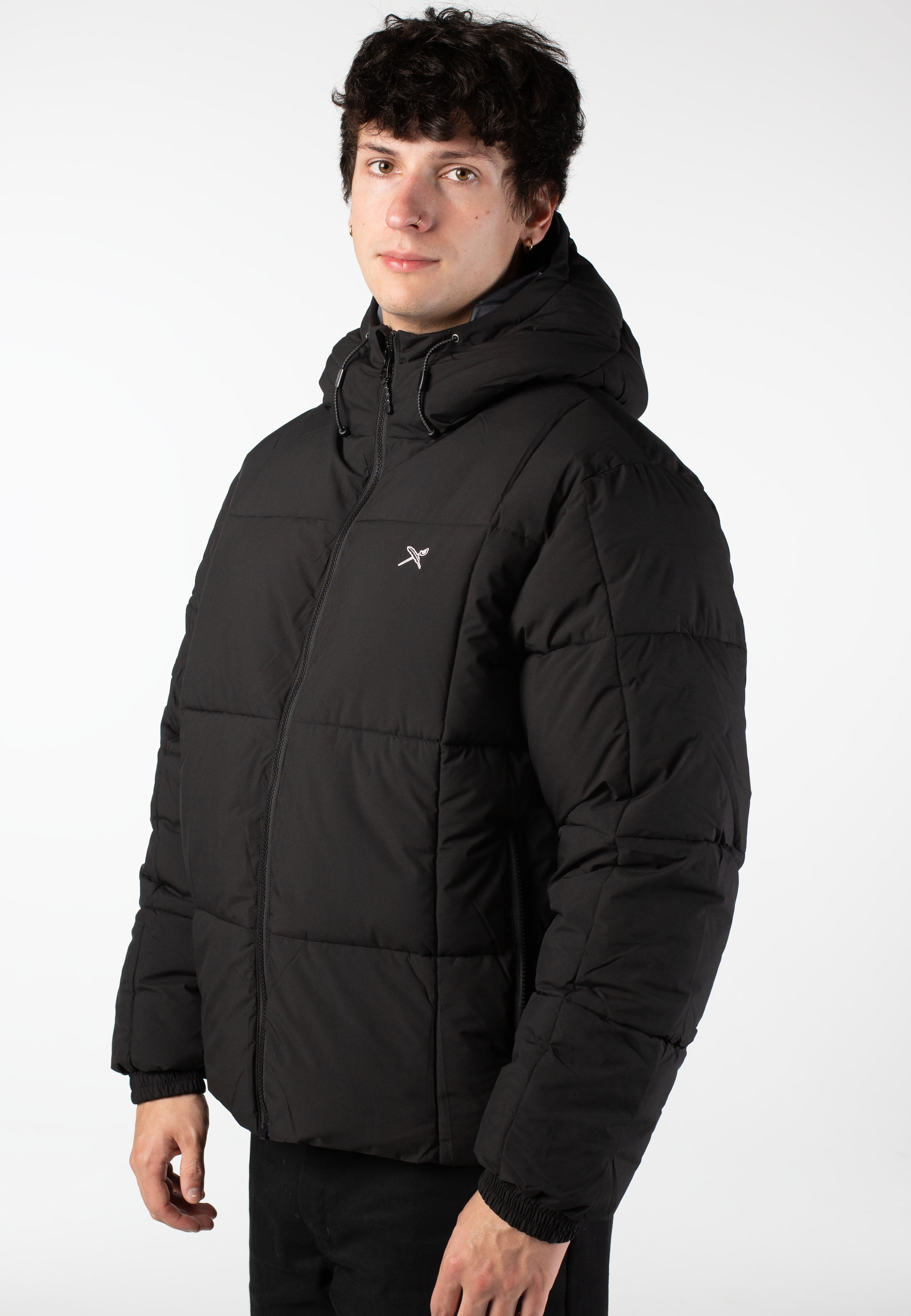 Iriedaily - Carlo Puffer Black - Jacket | Men-Image